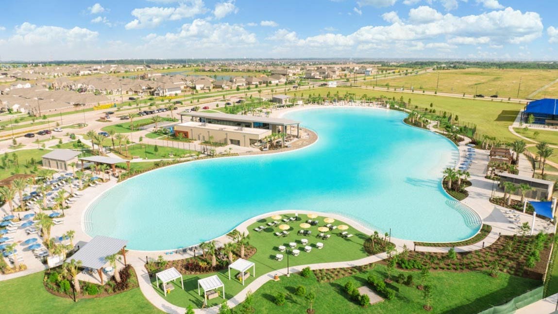 27410 Oceanus Springs Drive, Katy, TX 77493 3.4 acres lagoon