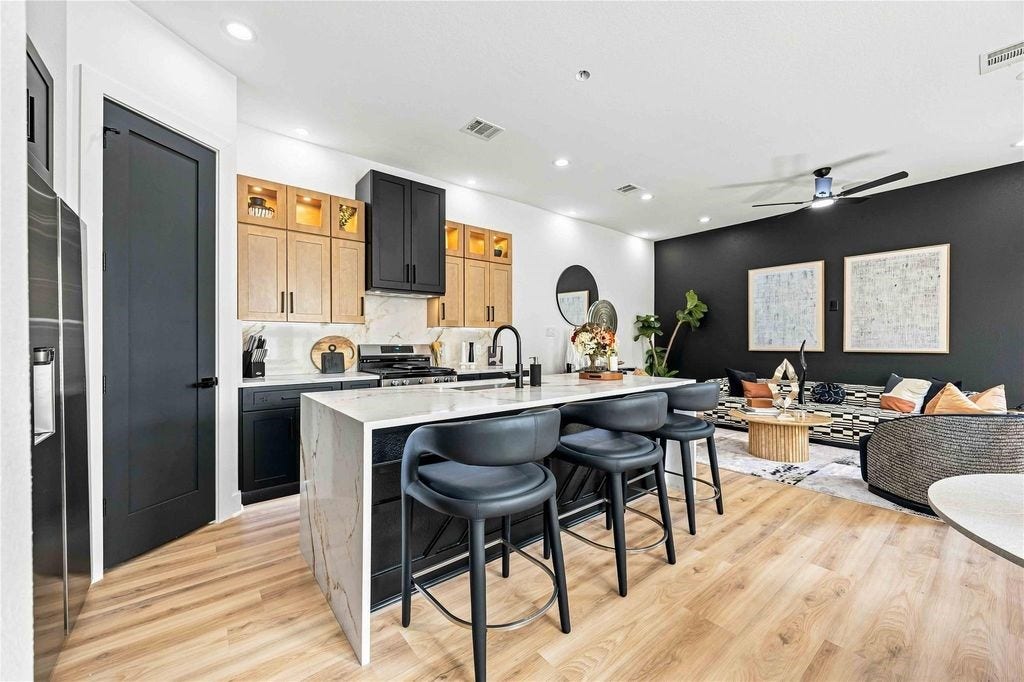 Modern Kitchen & Counter Space