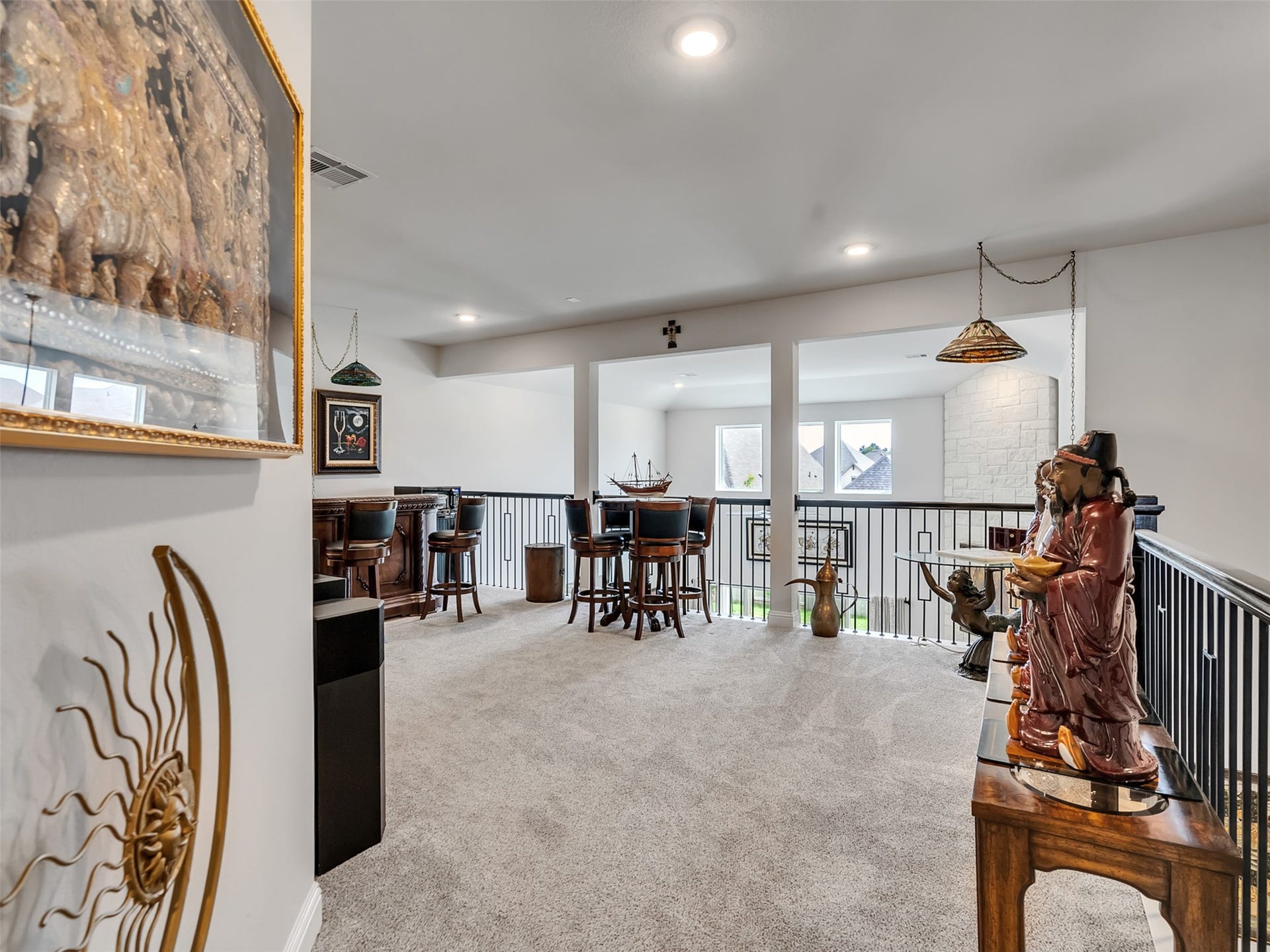 17204 Begonia Bend Drive, Conroe, TX 77302 Second floor game room