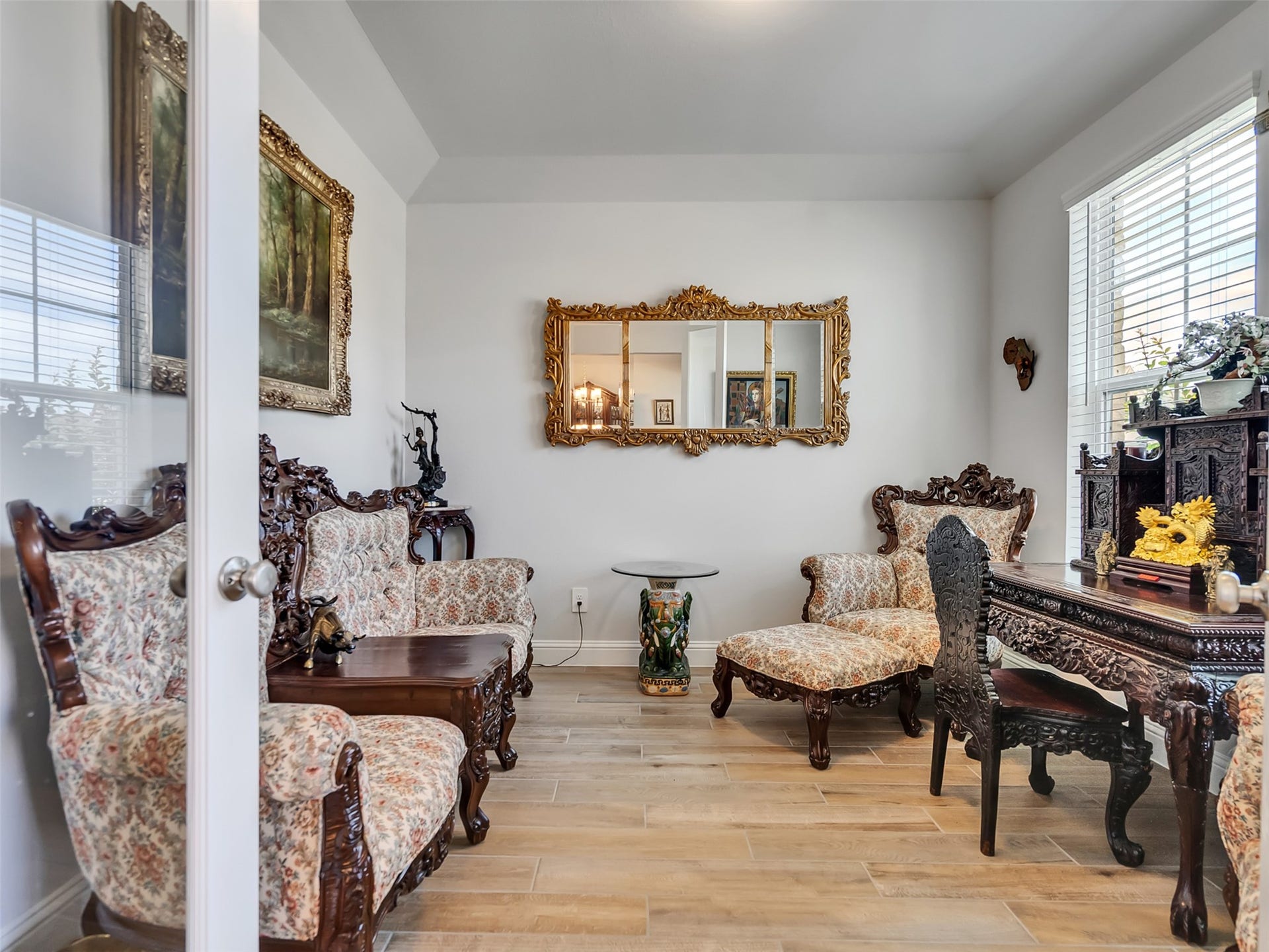 17204 Begonia Bend Drive, Conroe, TX 77302 Formal living/office space with glass
Formal living/office space with glass French doors