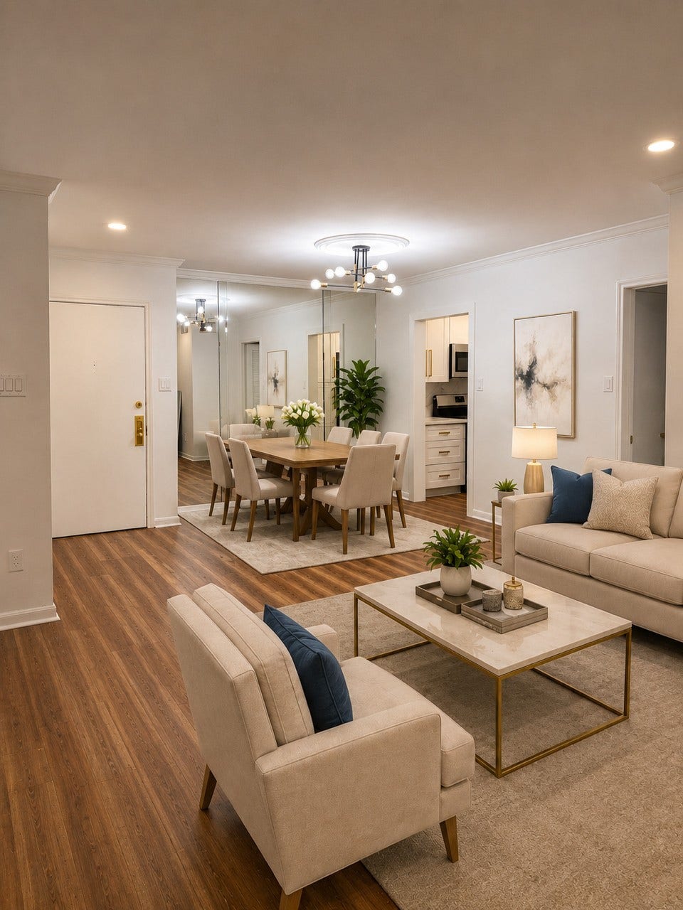 2600 Bellefontaine Street, #B18, Houston, TX 77025 Living Room