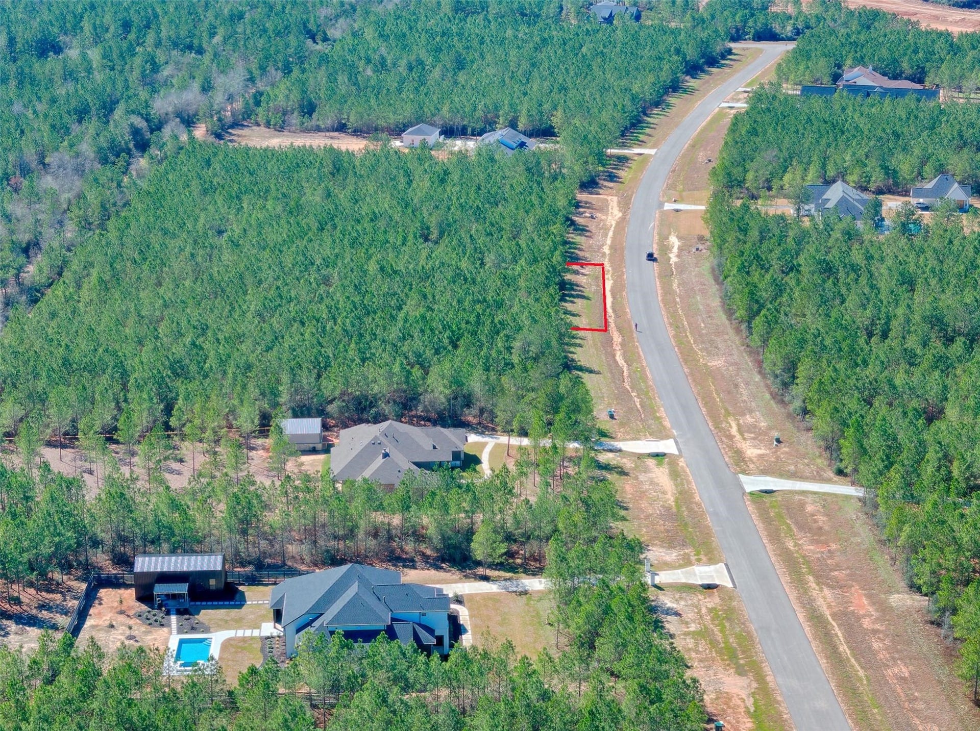 Unlike purchasing on a completely undeveloped street, Oak Barrel Road already features completed homes! Enjoy the opportunity to connect with actual residents and envision life in the neighborhood.