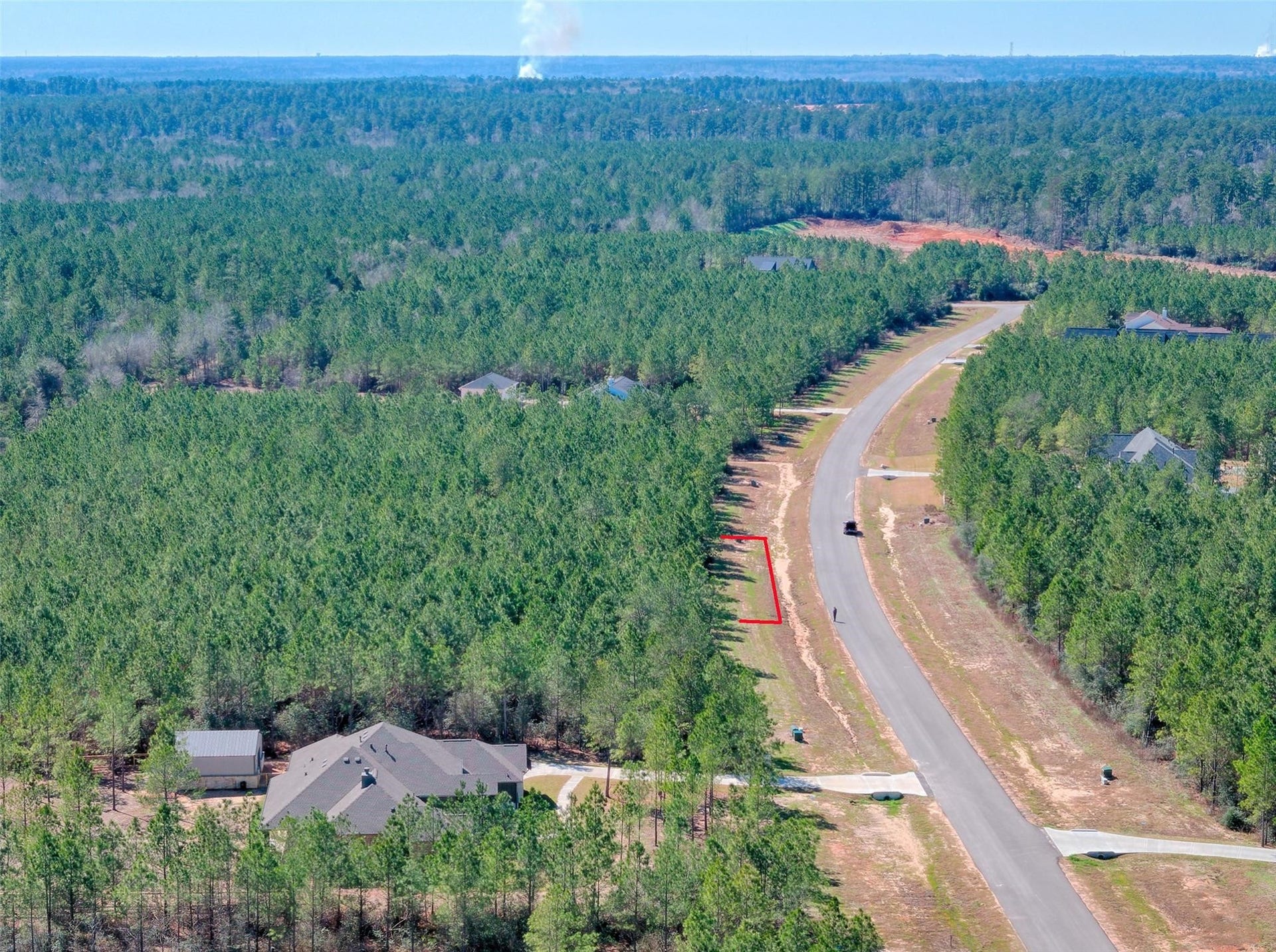 Enjoy convenient access to this property via Tanyard and Oak Barrel Road. The sellers specifically appreciated the location, accessibility, and privacy when selecting this homesite.  A newer HEB was also built about 7 minutes away and you are close to Lake Conroe and The Woodlands!