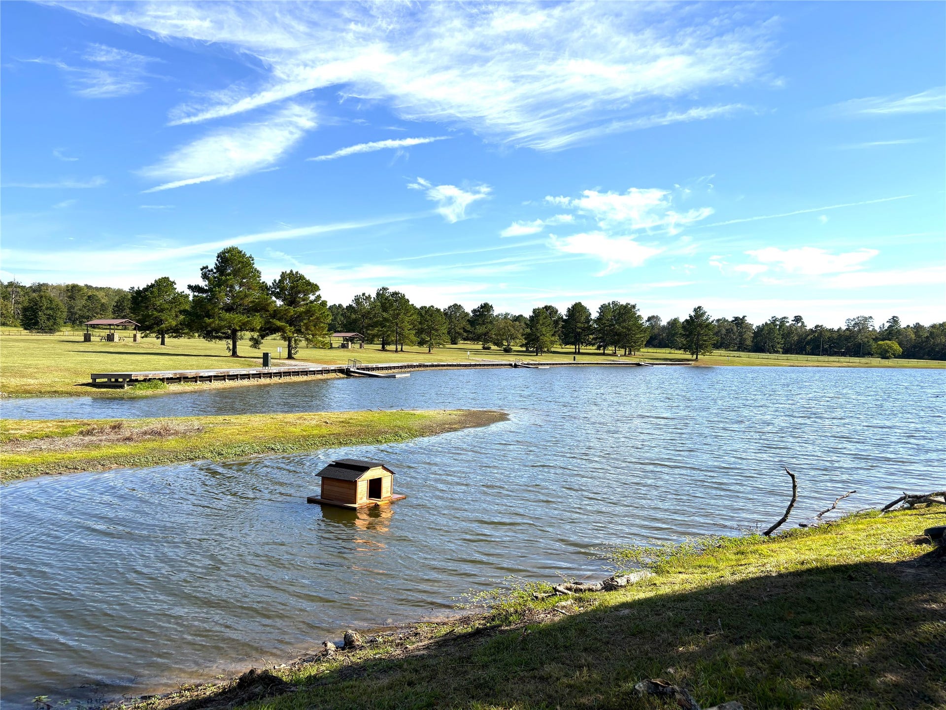More than beautiful acreage! Republic Grand Ranch offers a community pond, picnic areas, and shared outdoor amenities where neighbors can relax and gather.