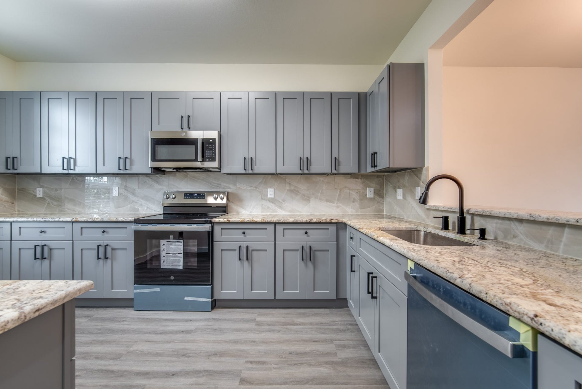 spacious kitchen