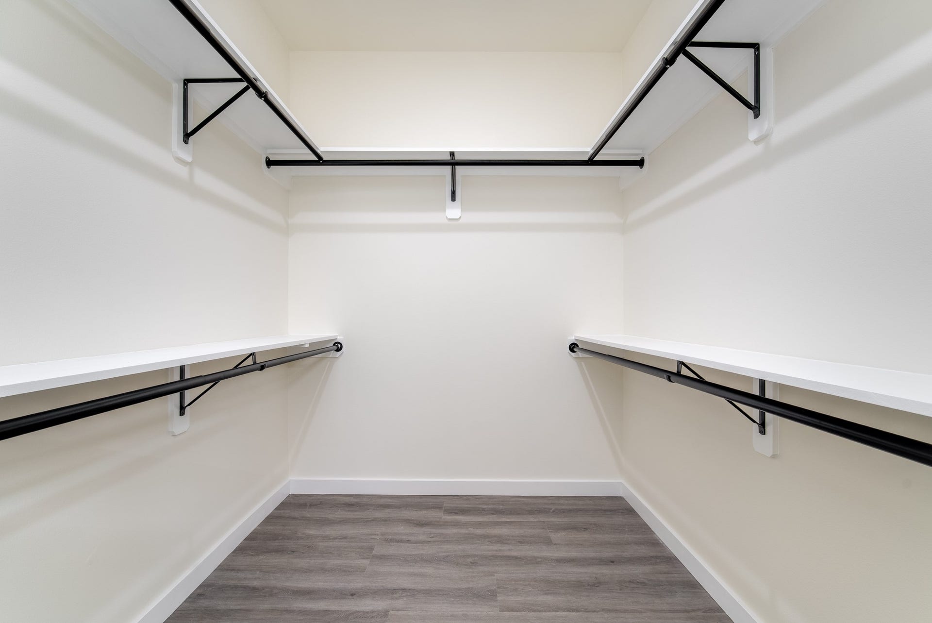 Primary closet