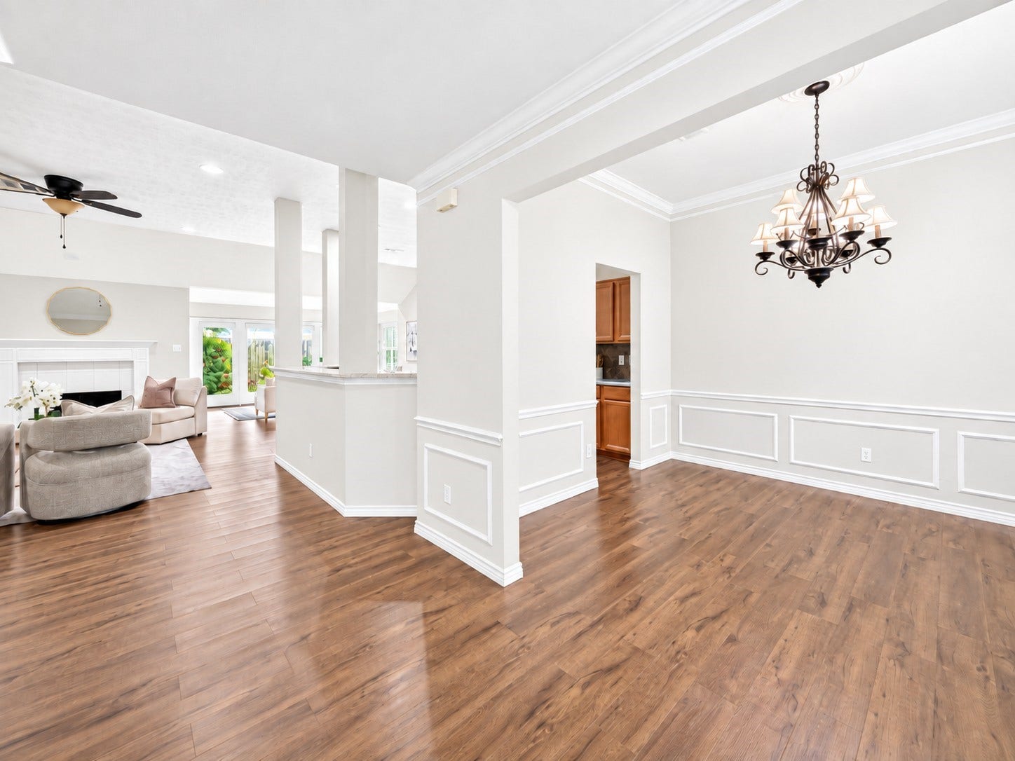 1518 Watts Avenue, Katy, TX 77493 As you enter, you will see the formal dining room on the right side. You will love that all the main areas are solid floors.
