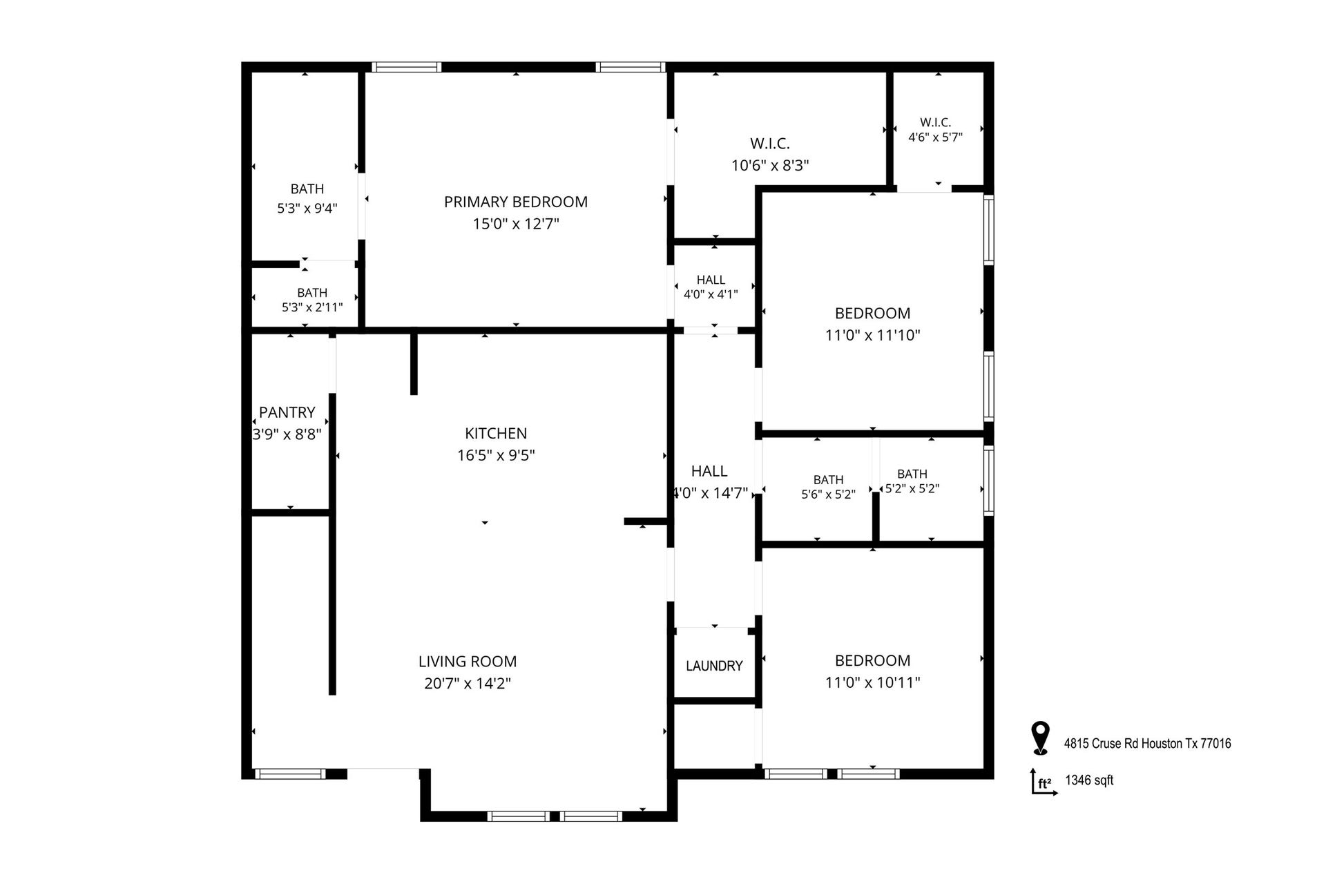 4815 Cruse Rd, #A, Houston, TX 77016 4815 Cruse Rd, #A, Houston, TX 77016