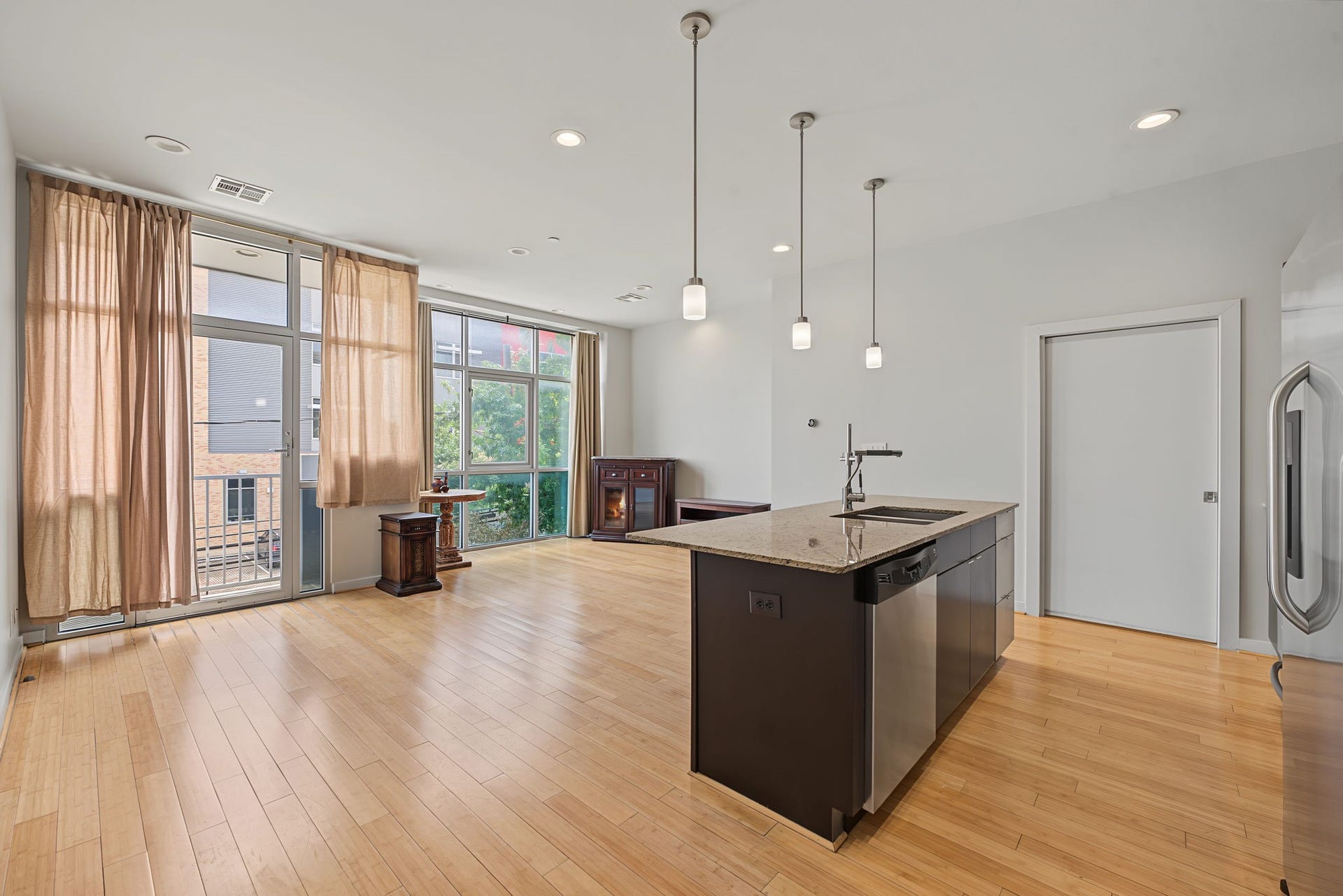 The seamless, open-concept design keeps everyone connected, whether you're preparing a meal or enjoying lively conversation.