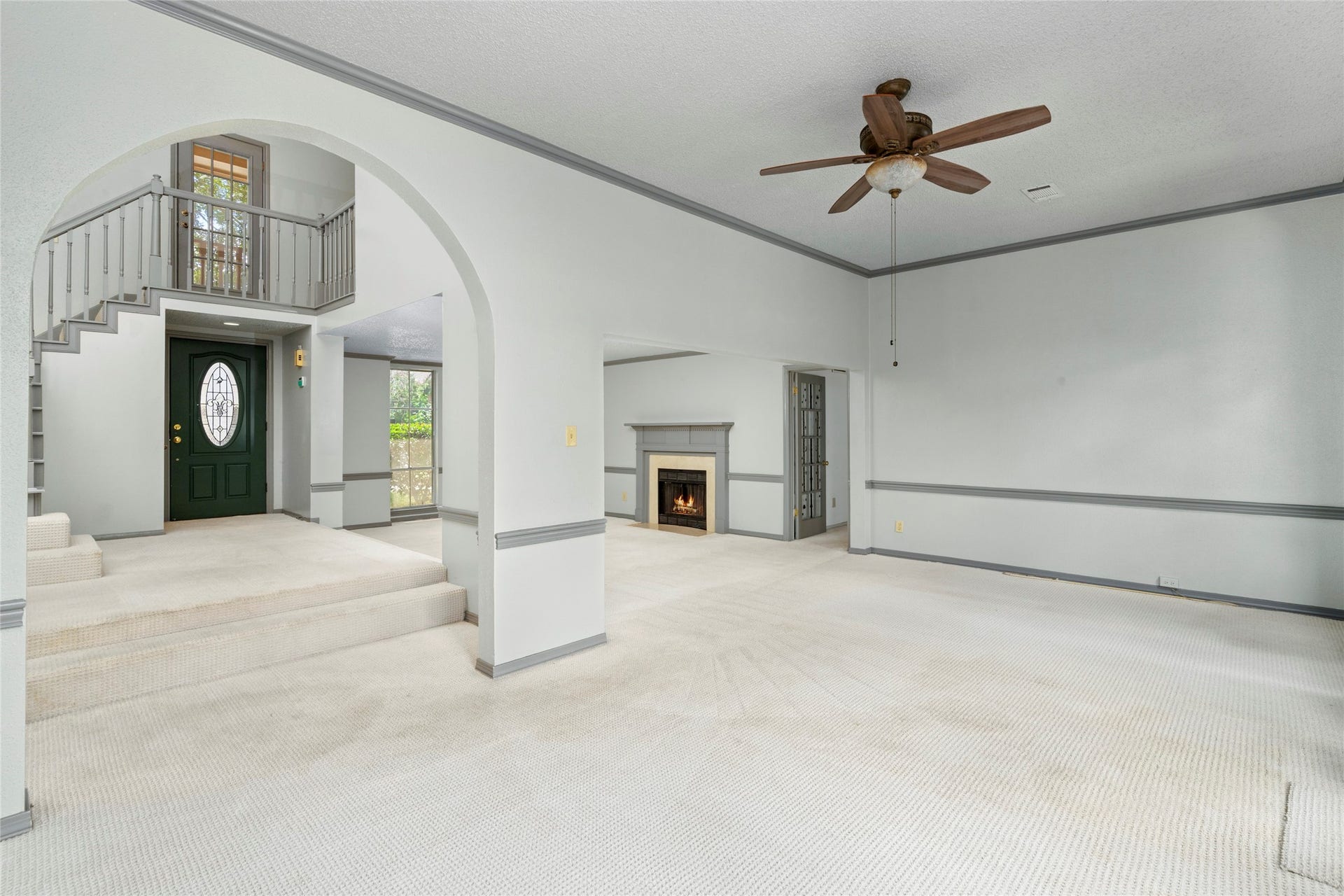 A wide view of the living space, capturing just how open and versatile the layout truly is  a design that flows effortlessly and feels expansive at every turn.