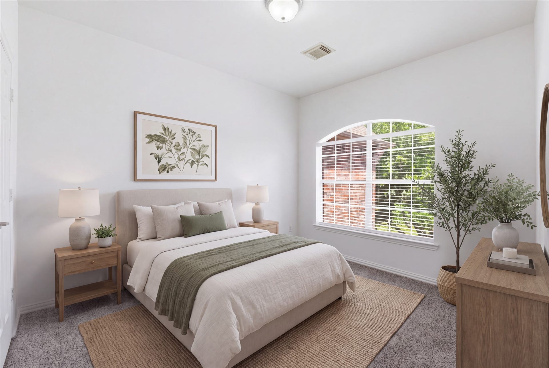 16023 Powder Springs Lane, Houston, TX 77070 Virtually staged secondary bedroom.