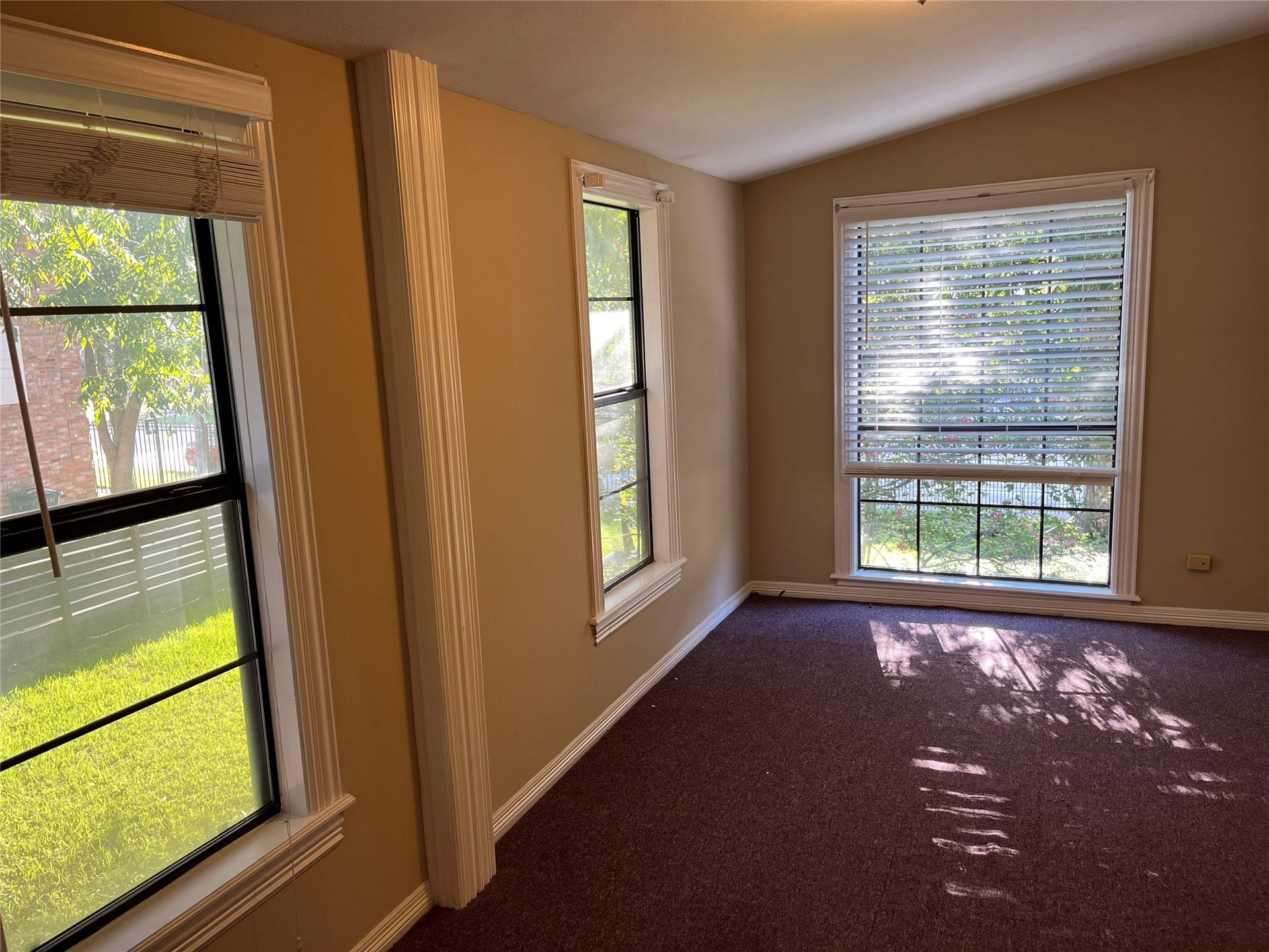 Flex room off of bedroom one that can be used as an 3rd bedroom, home office, or flex room.