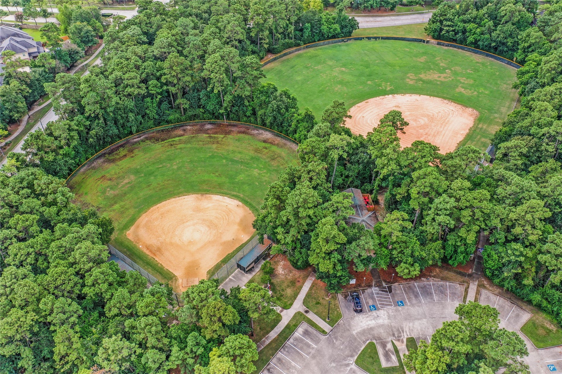 The Sports Fields include 2 baseball diamonds.