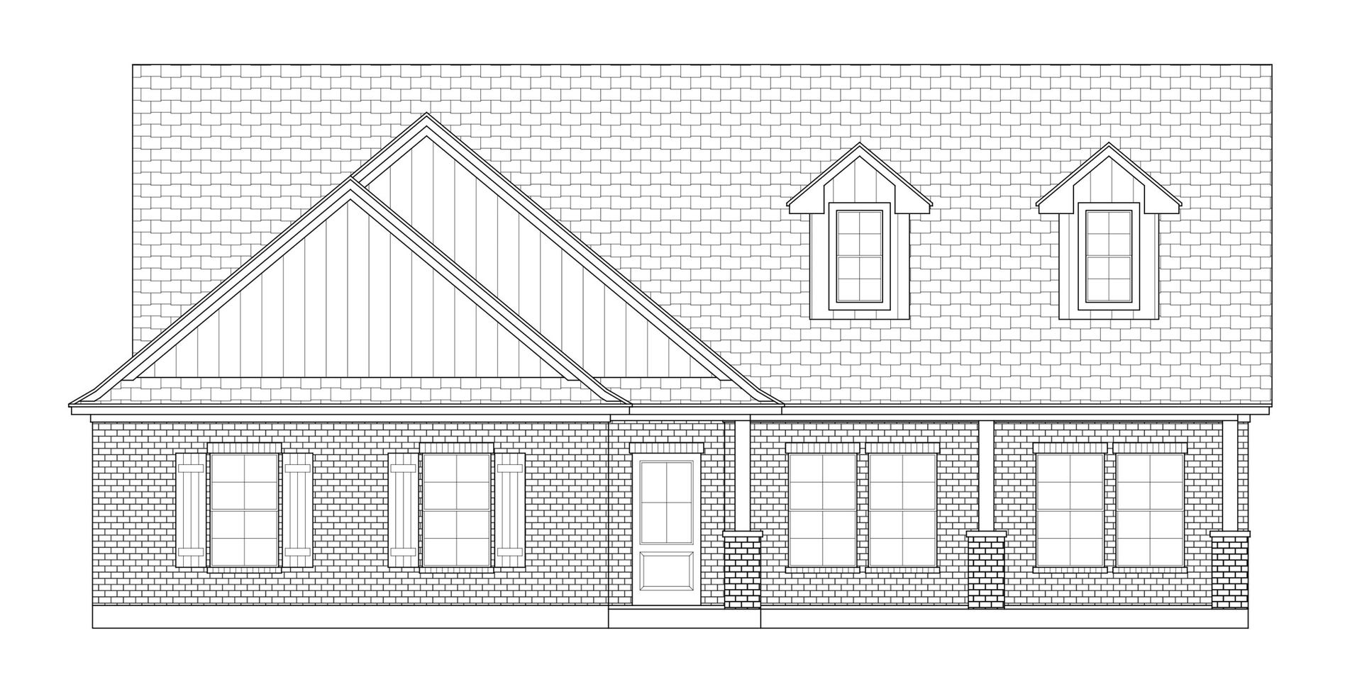 1580 Quarter Horse Trail, Angleton, TX 77515 Front elevation
