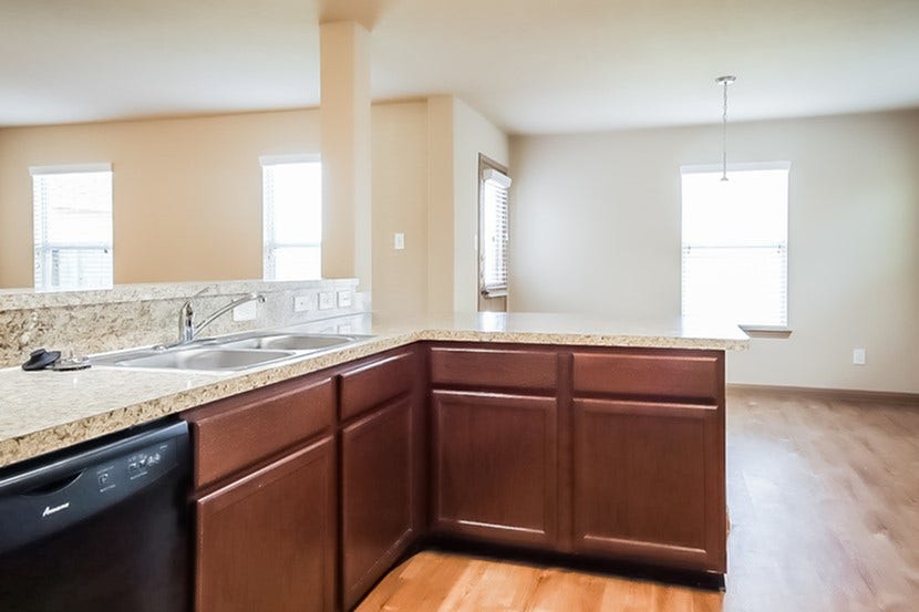5706 South Brenwood Drive, Katy, TX 77449 Photos may be representative of the floor plan and not the exact home. Finishes, layout, and features of the actual property for lease may vary.