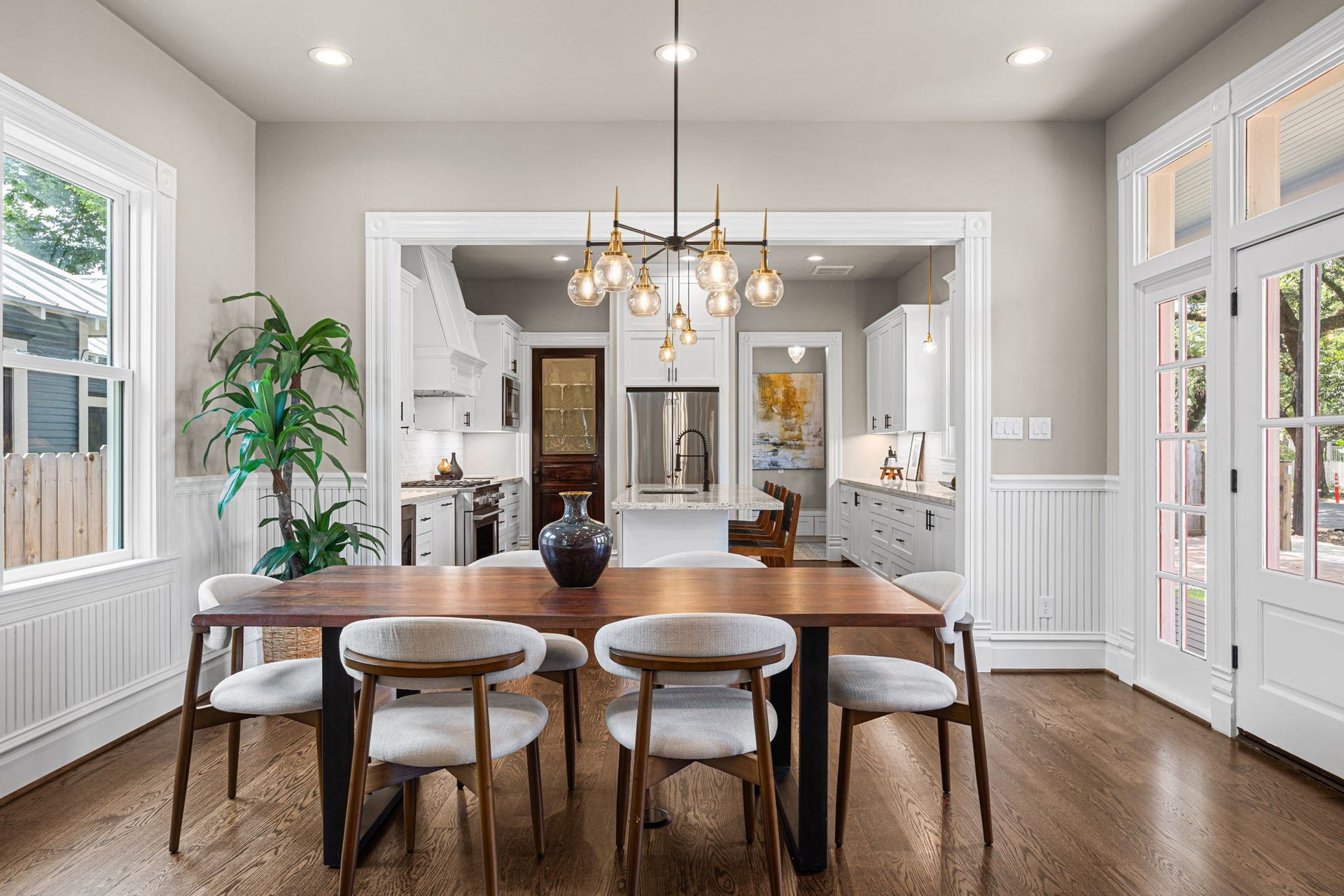 1521 Ovid Street, Houston, TX 77007 Alternate view of dining.