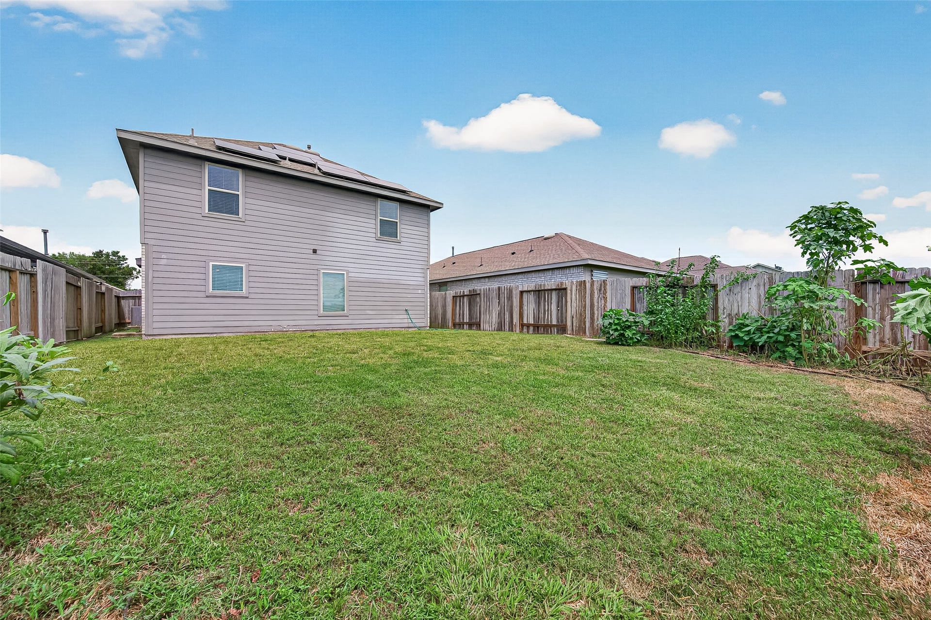 134 Austin Road, Angleton, TX 77515 Backyard view