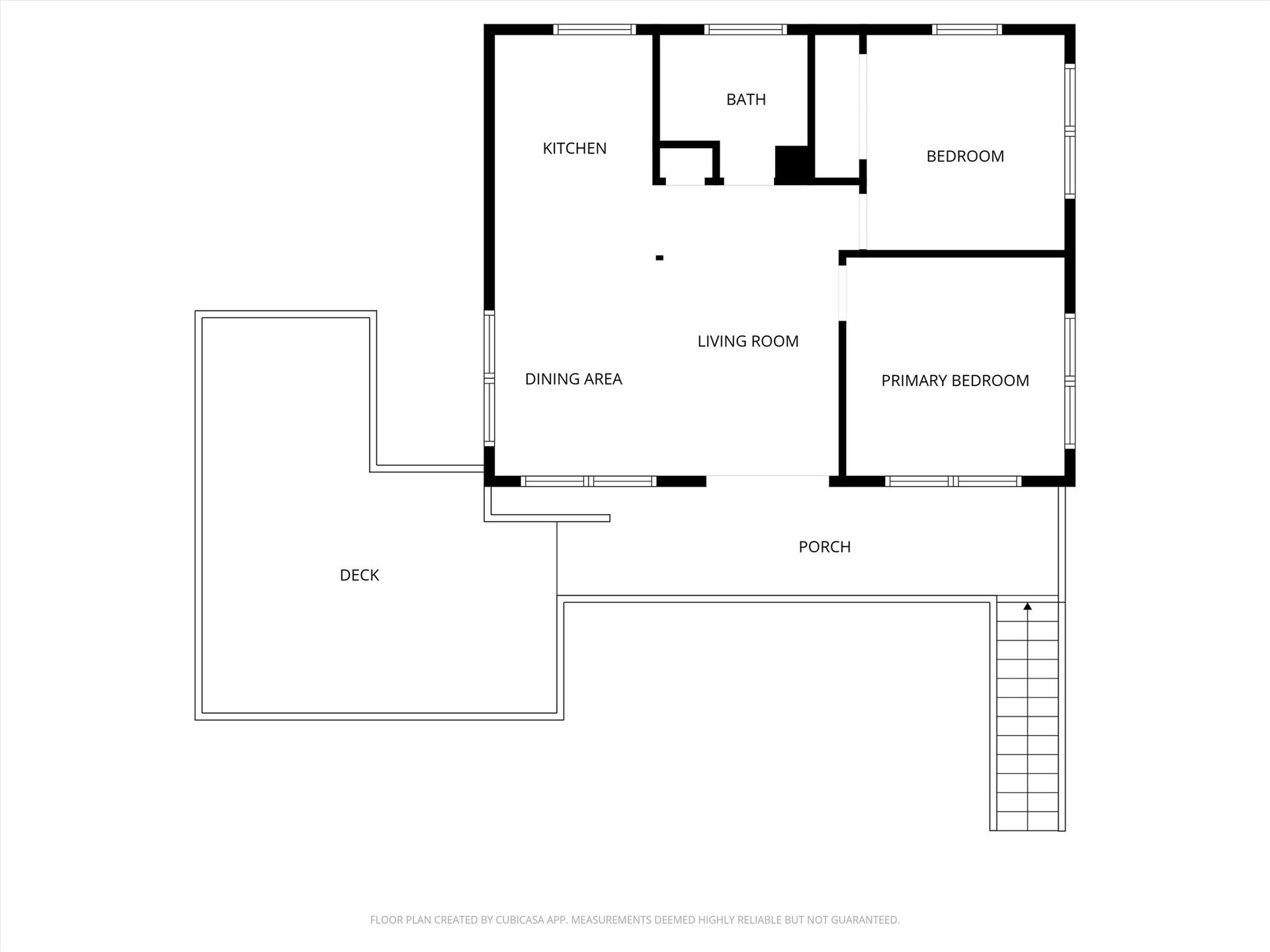 370 Ling Street, Bayou Vista, TX 77563 Upstairs floor plan