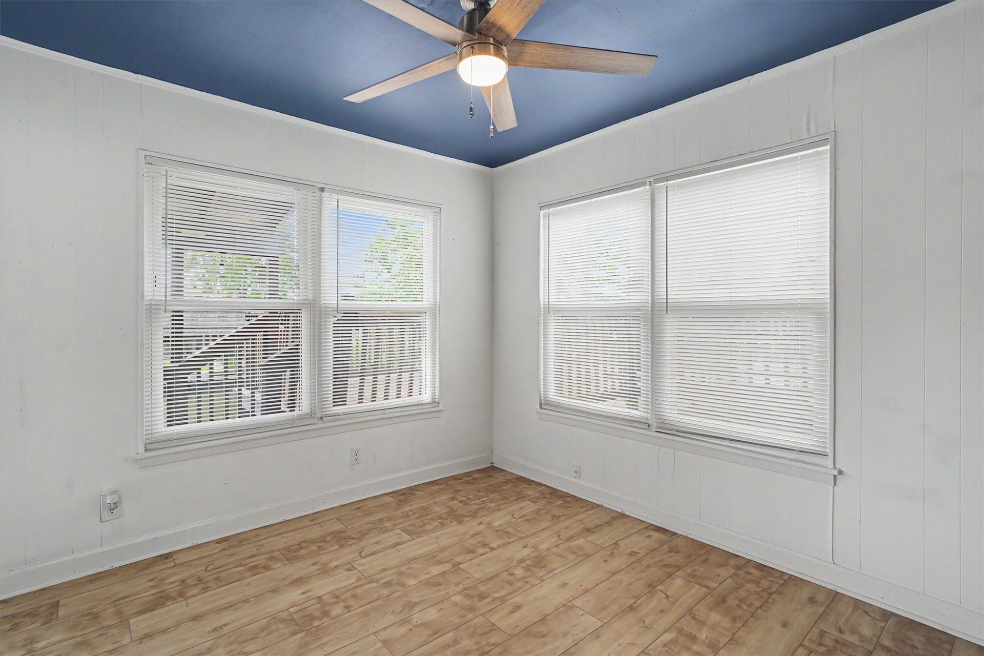370 Ling Street, Bayou Vista, TX 77563 Front corner of home overlooking the upper party deck in the side yard