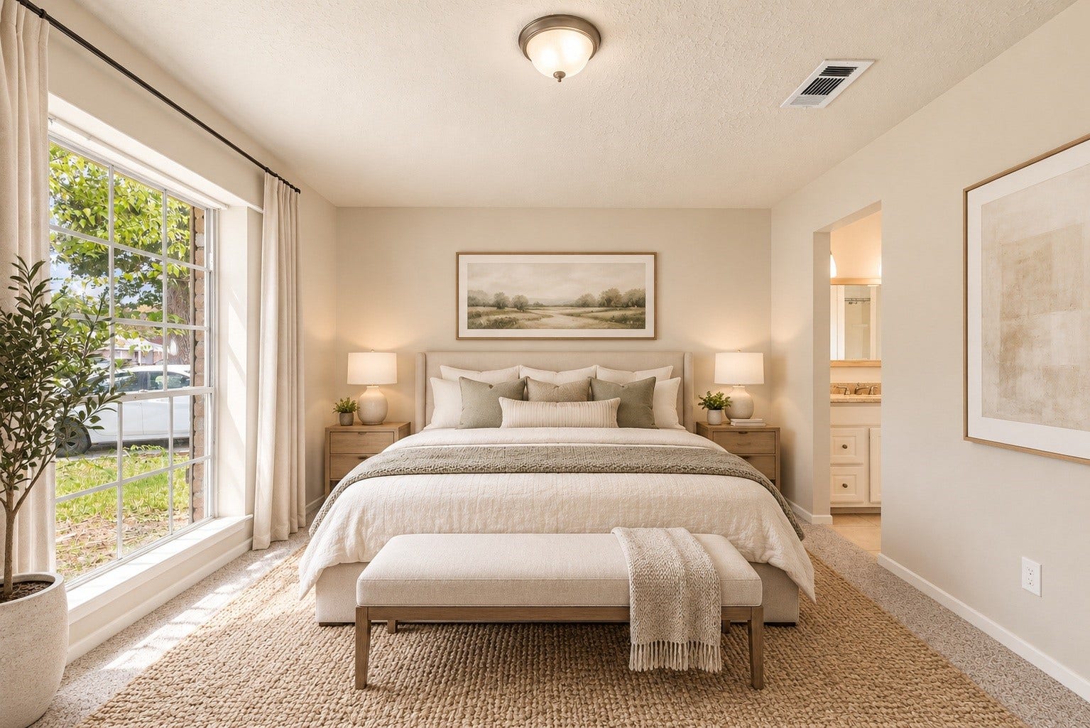 4426 Burkegate Drive, Spring, TX 77373 Virtually staged primary room.