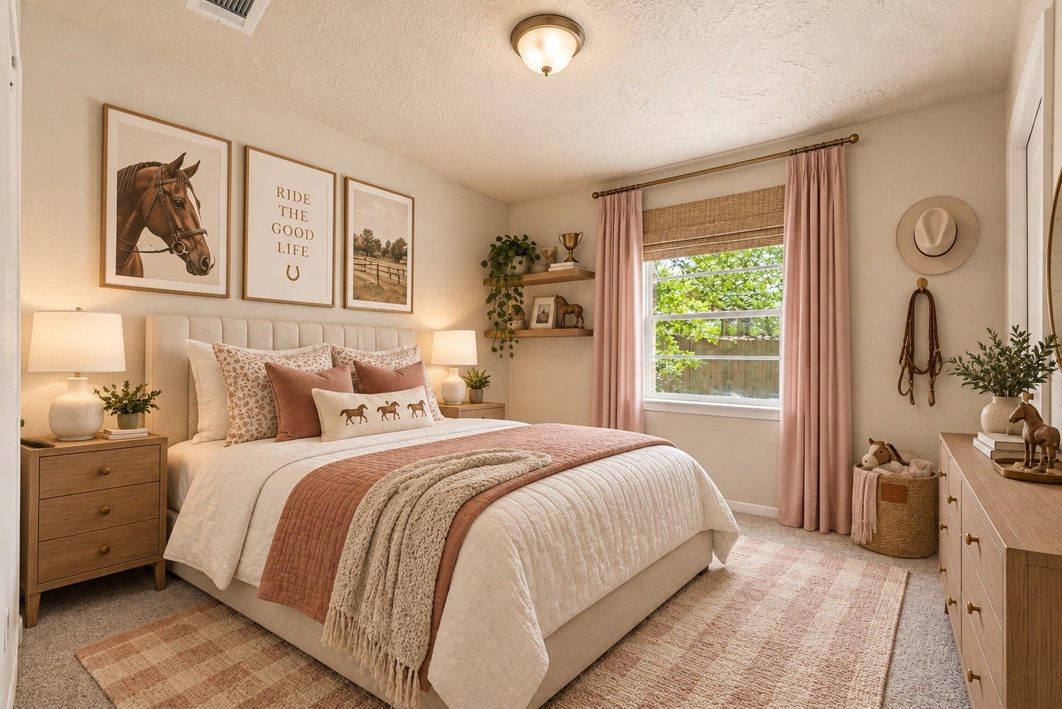 4426 Burkegate Drive, Spring, TX 77373 Virtually staged bedroom.