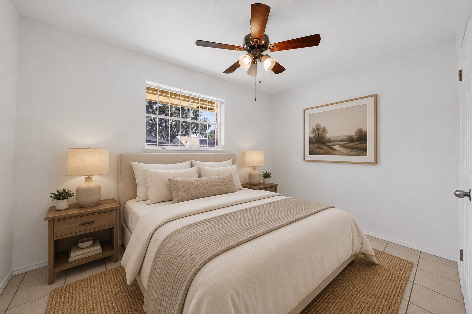 522 Hollyvale Dr, Houston, TX 77060 Warm and welcoming bedroom with a comfortable, traditional feel.
