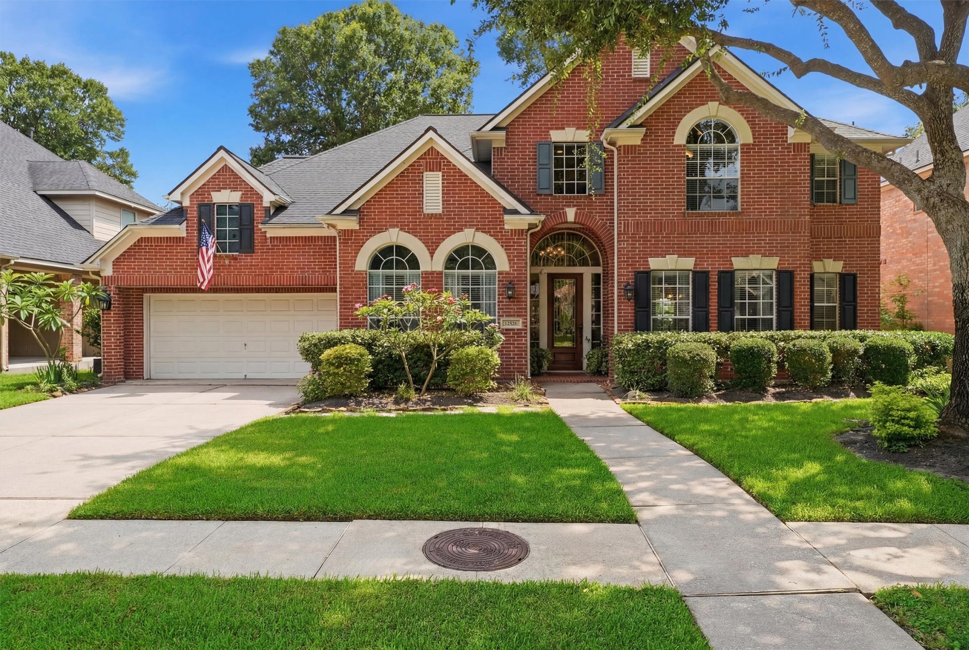 12526 Cape Sable Court, Humble, TX 77346 Front of Home