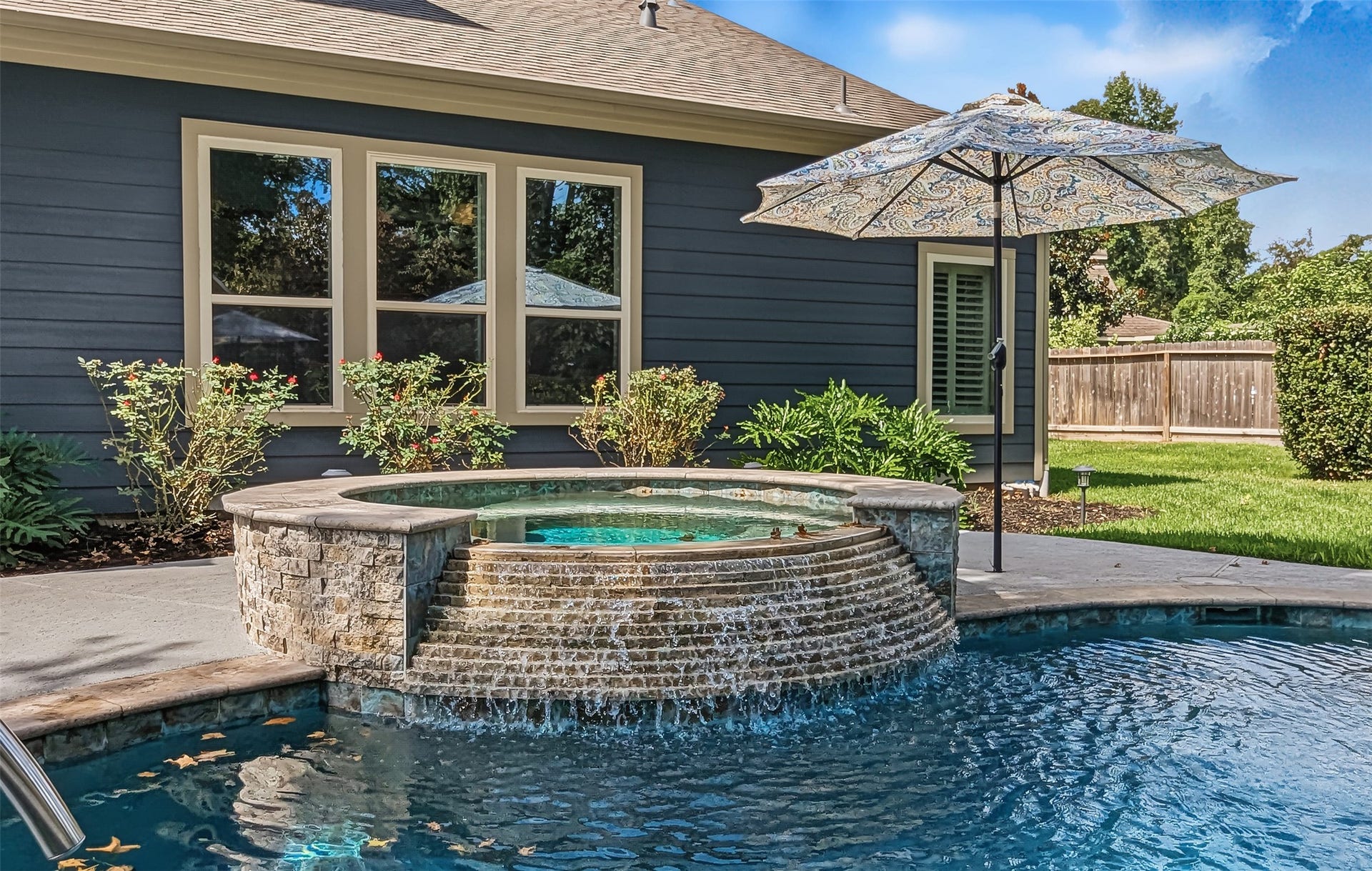 Unwind in your private spa oasis, perfect for relaxing and sharing the day's stories.