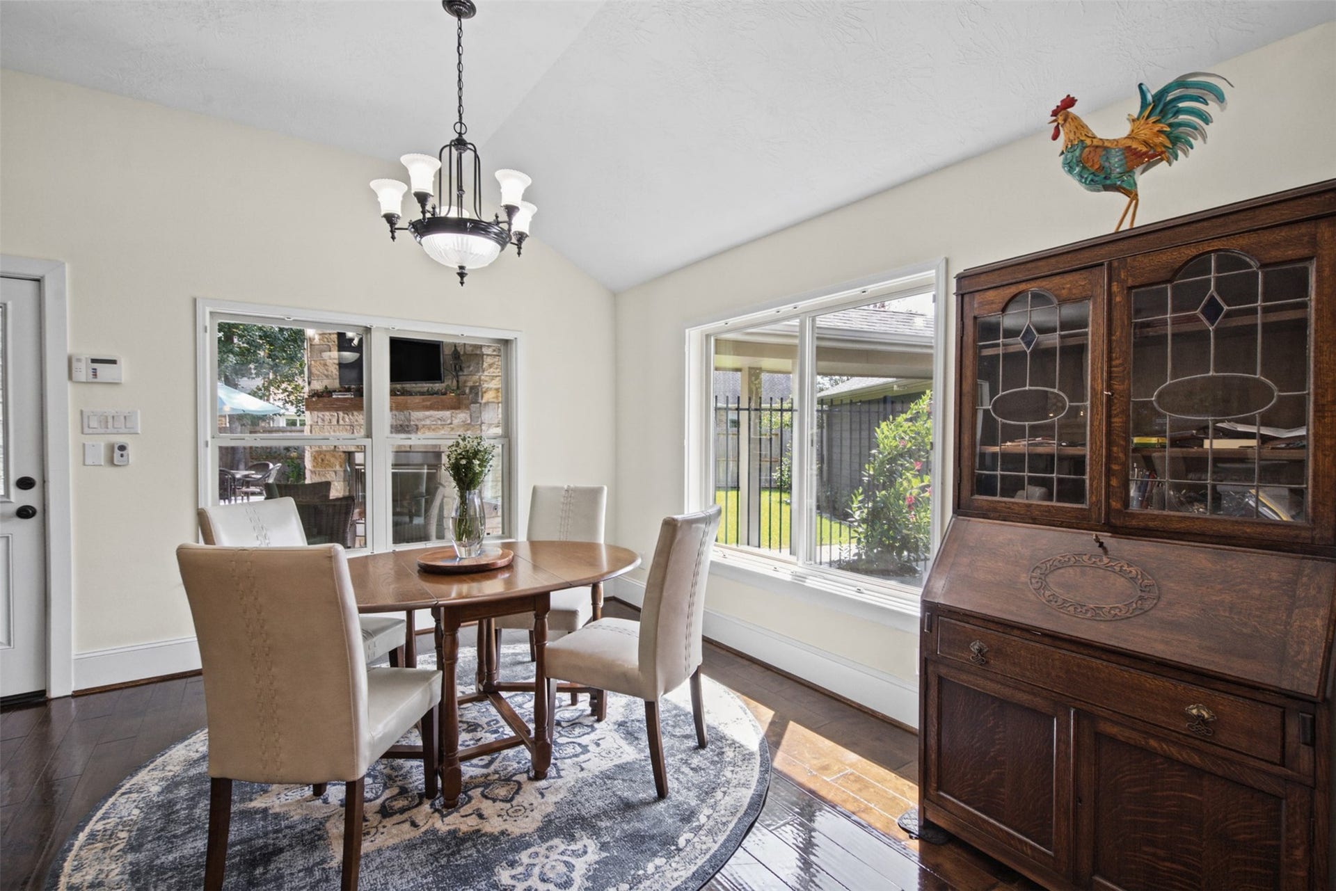 The views from the breakfast area is vey calming and goes great with a cup of coffee to start your day.