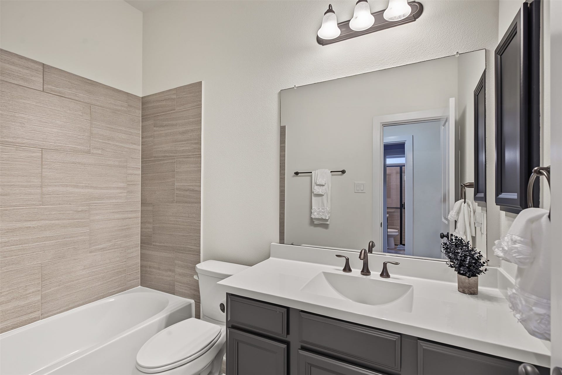 3rd full bathroom connected to the 3rd bedroom area