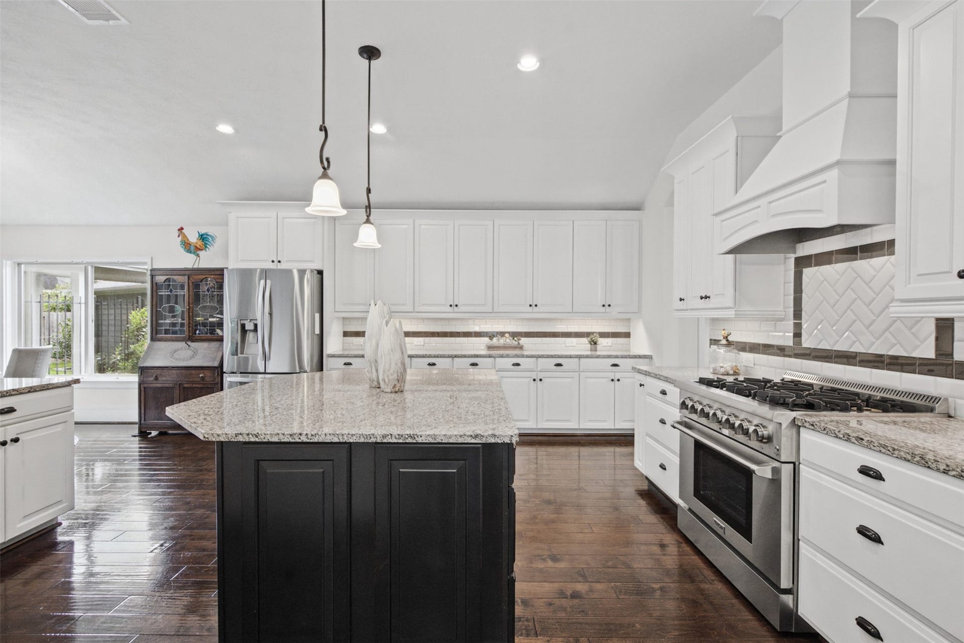 Bakers or chefs dream kitchen with this space, Ready set for dinner of holiday cookies.