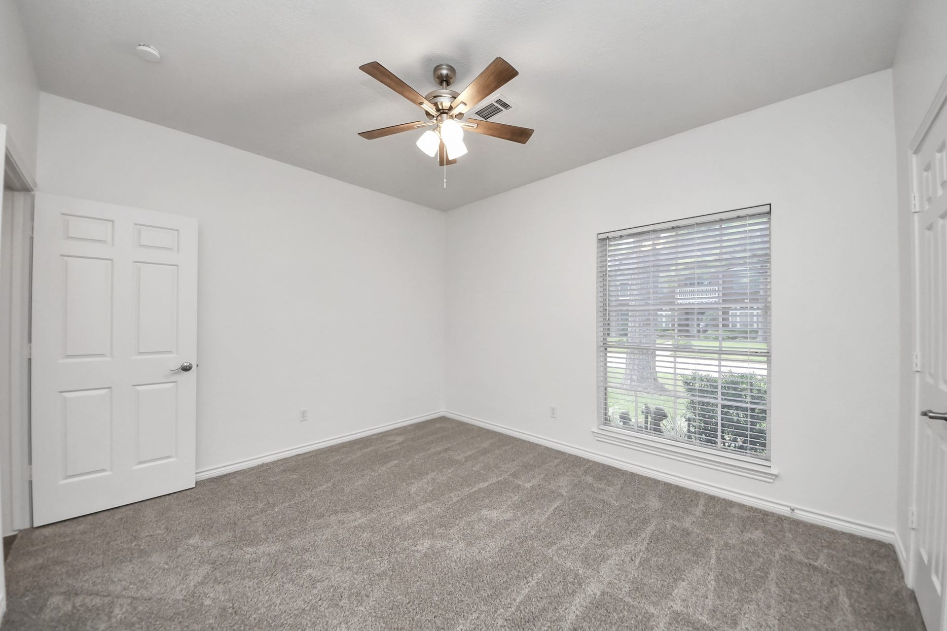 The third bedroom or office.