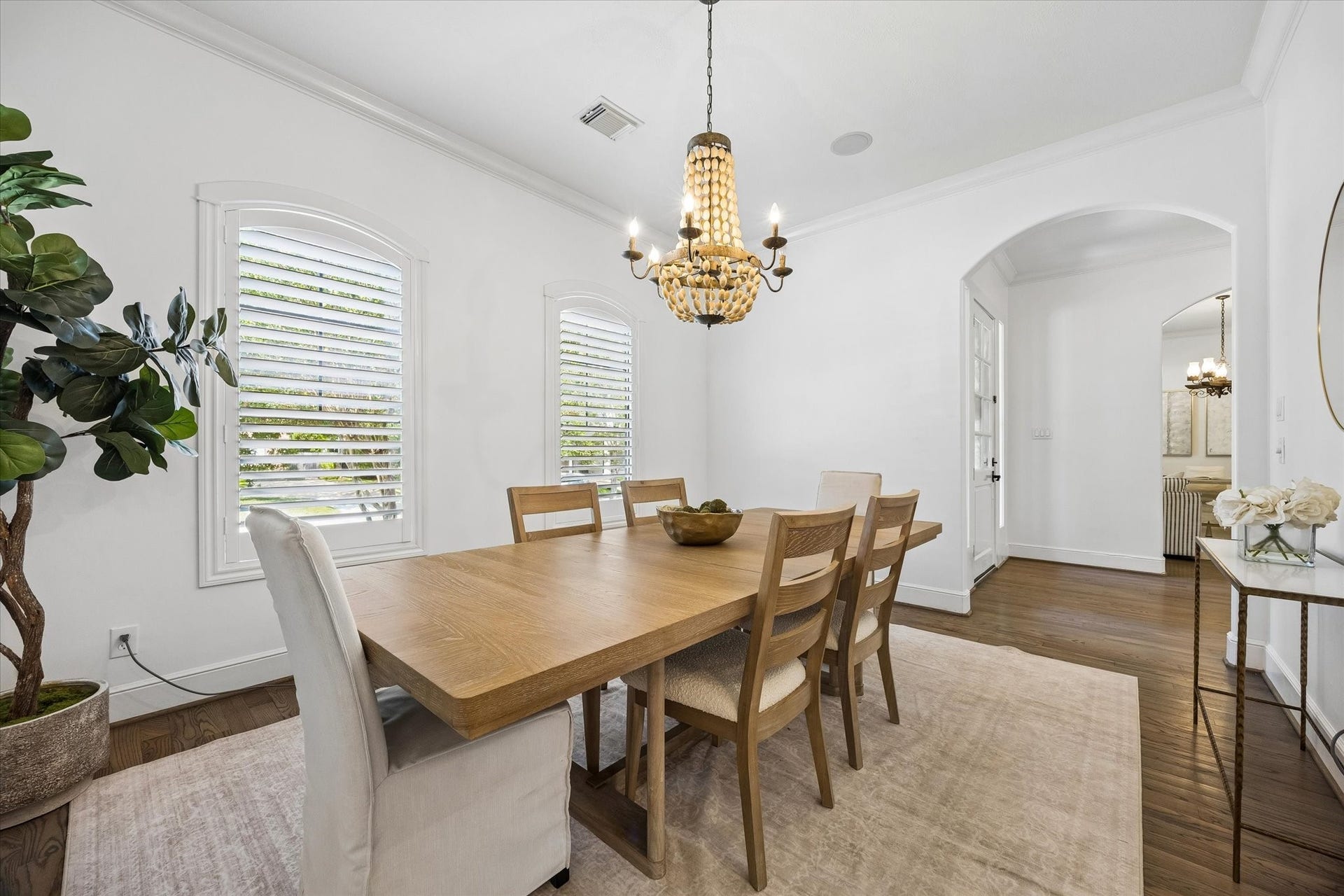 4523 Maple Street, Bellaire, TX 77401 Another angle of formal Dining Room