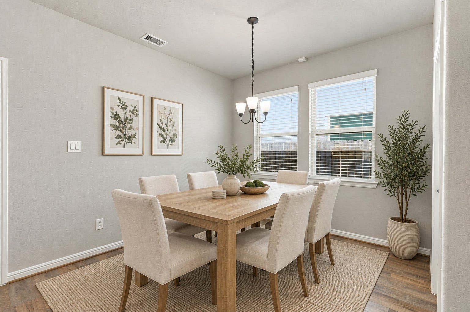 7814 Tindarey Maple Trace, Richmond, TX 77407 Another angle of the dining area.**Virtually staged