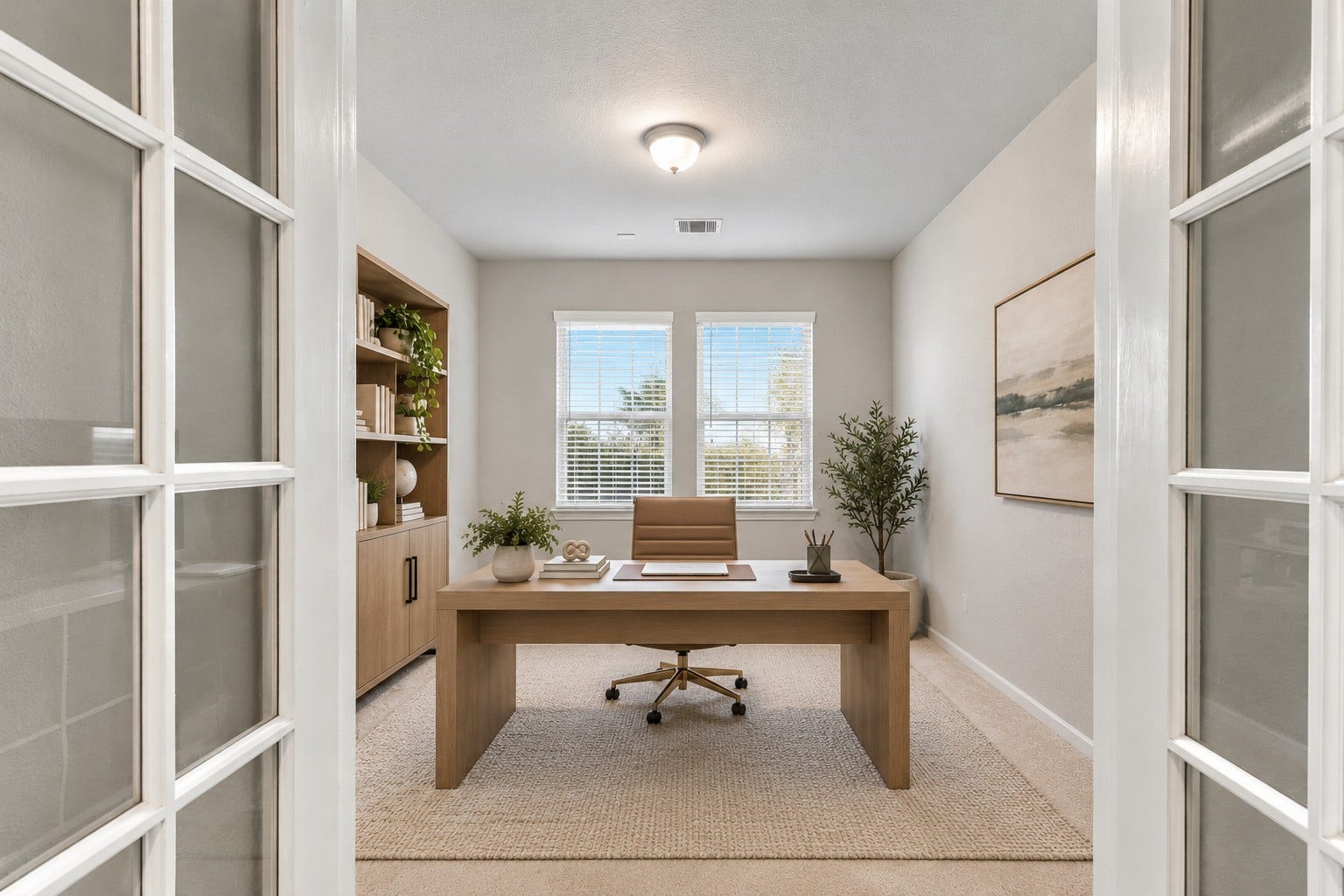 7814 Tindarey Maple Trace, Richmond, TX 77407 Dedicated home office offering a functional space for working, studying, or creative projects.**Virtually staged