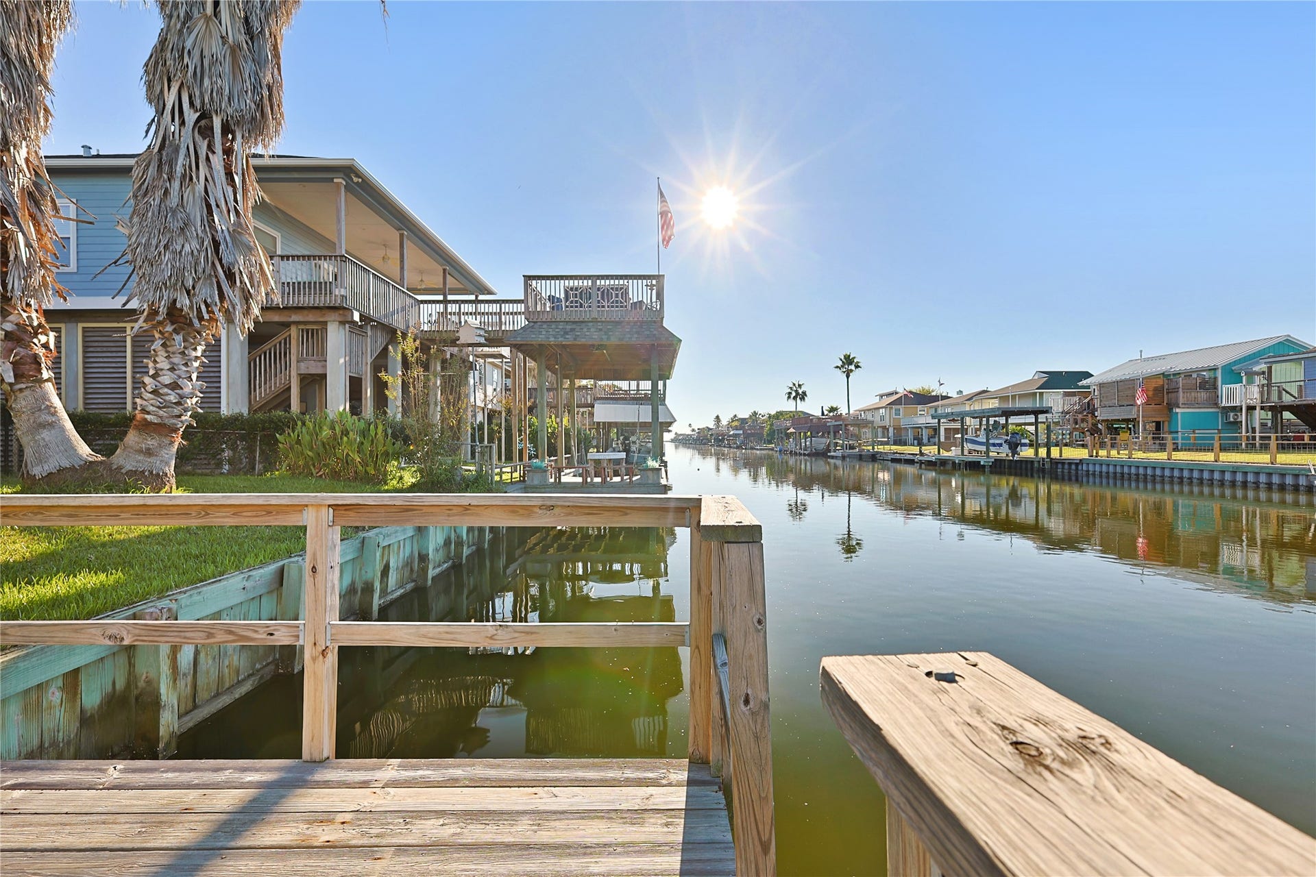 434 Pompano Street, Bayou Vista, TX 77563 Private dock perfect for fishing