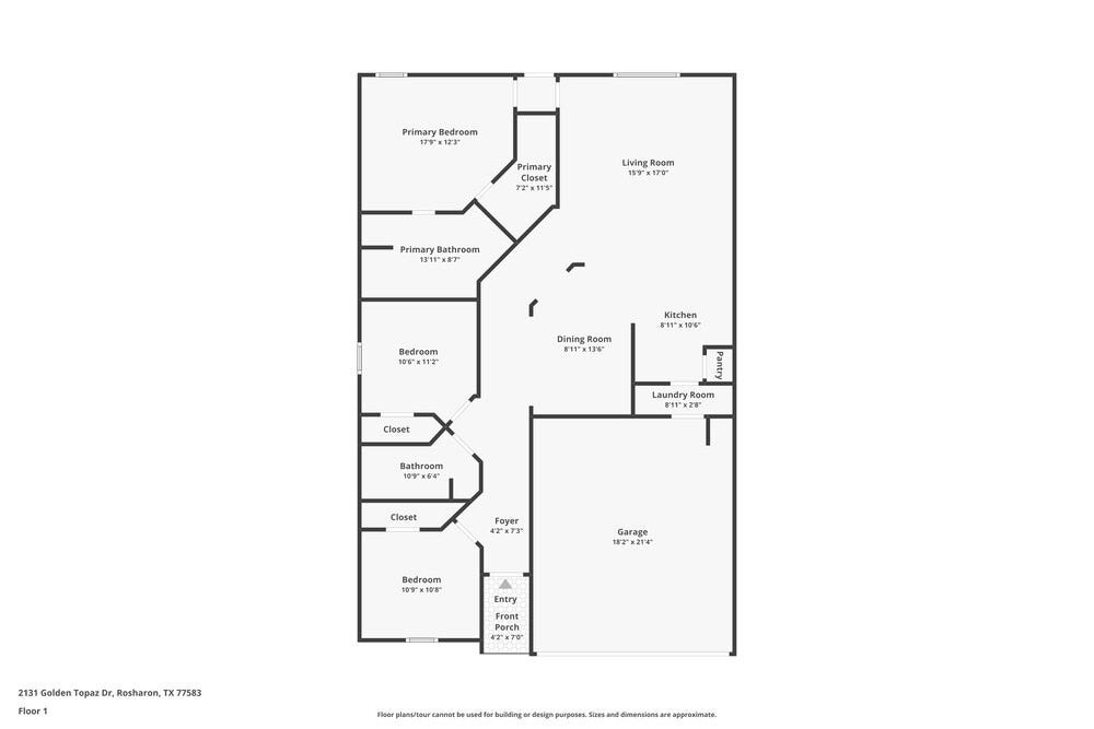 2131 Golden Topaz Drive, Rosharon, TX 77583 2131 Golden Topaz Drive, Rosharon, TX 77583