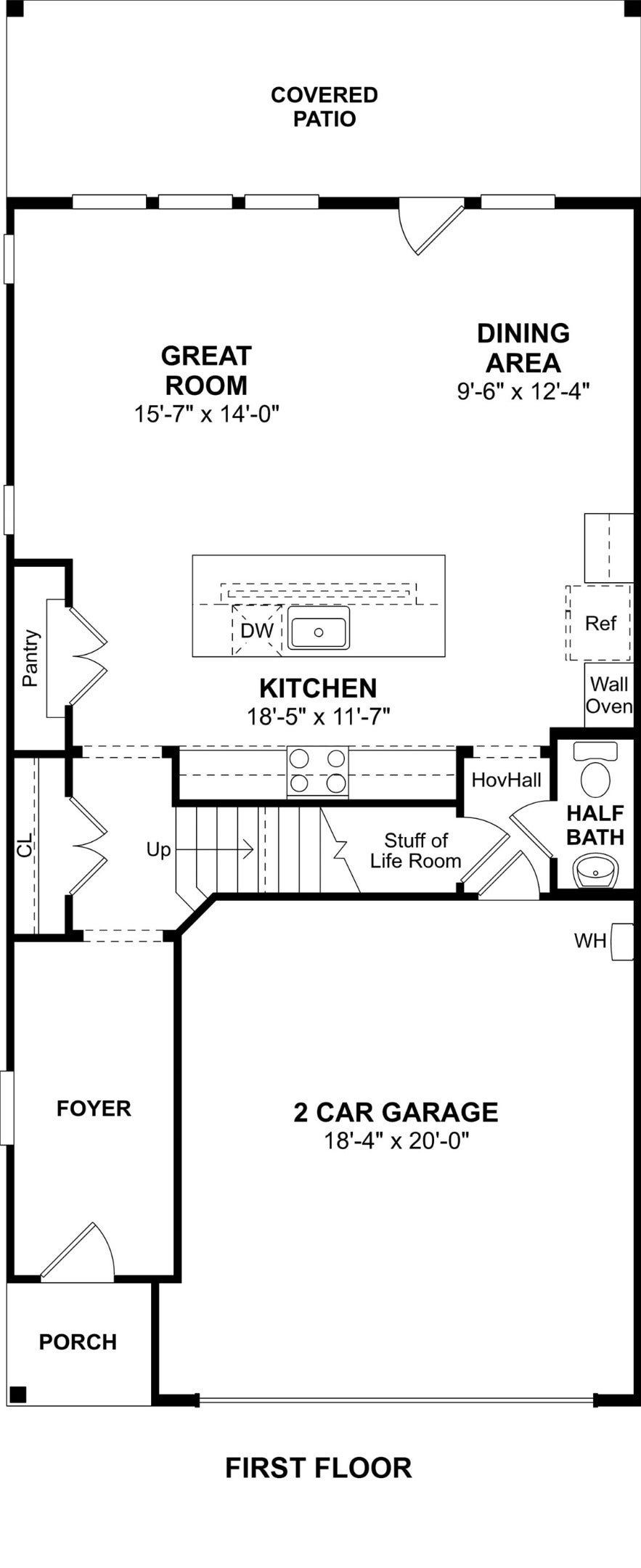 13314 Leon Hollow Lane, Houston, TX 77048 The Maricopa floor plan by K. Hovnanian Homes. 1st Floor shown. *Prices, plans, dimensions, features, specifications, materials, and availability of homes or communities are subject to change without notice or obligation.