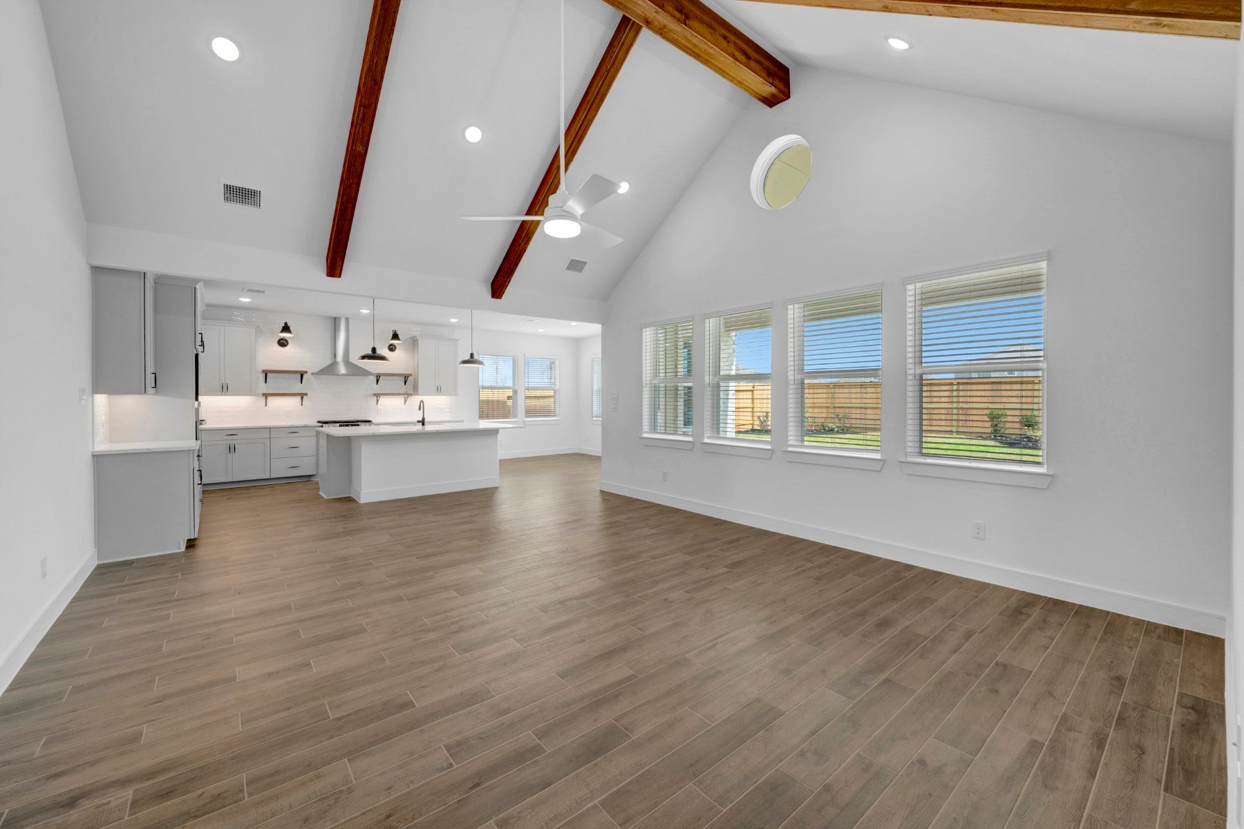 Open great room (*Photo not of actual home and used for illustration purposes only.)