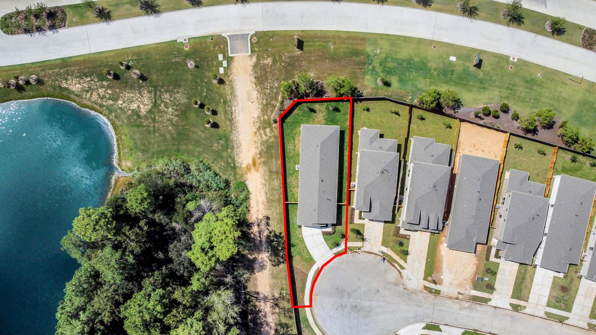 16150 Elbridge Court, Conroe, TX 77302 This beautiful brand new home stands as a shining gem on a premium lot.