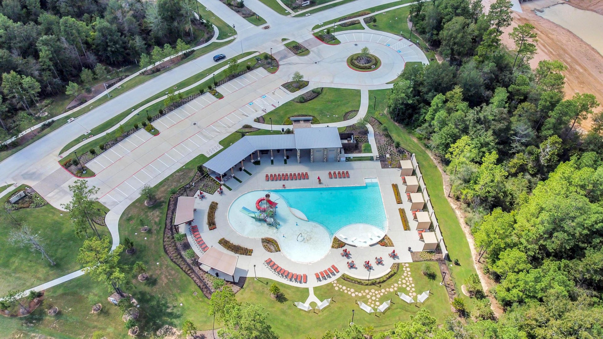 16150 Elbridge Court, Conroe, TX 77302 Neighborhood pool and waterpark only walking distance from home.