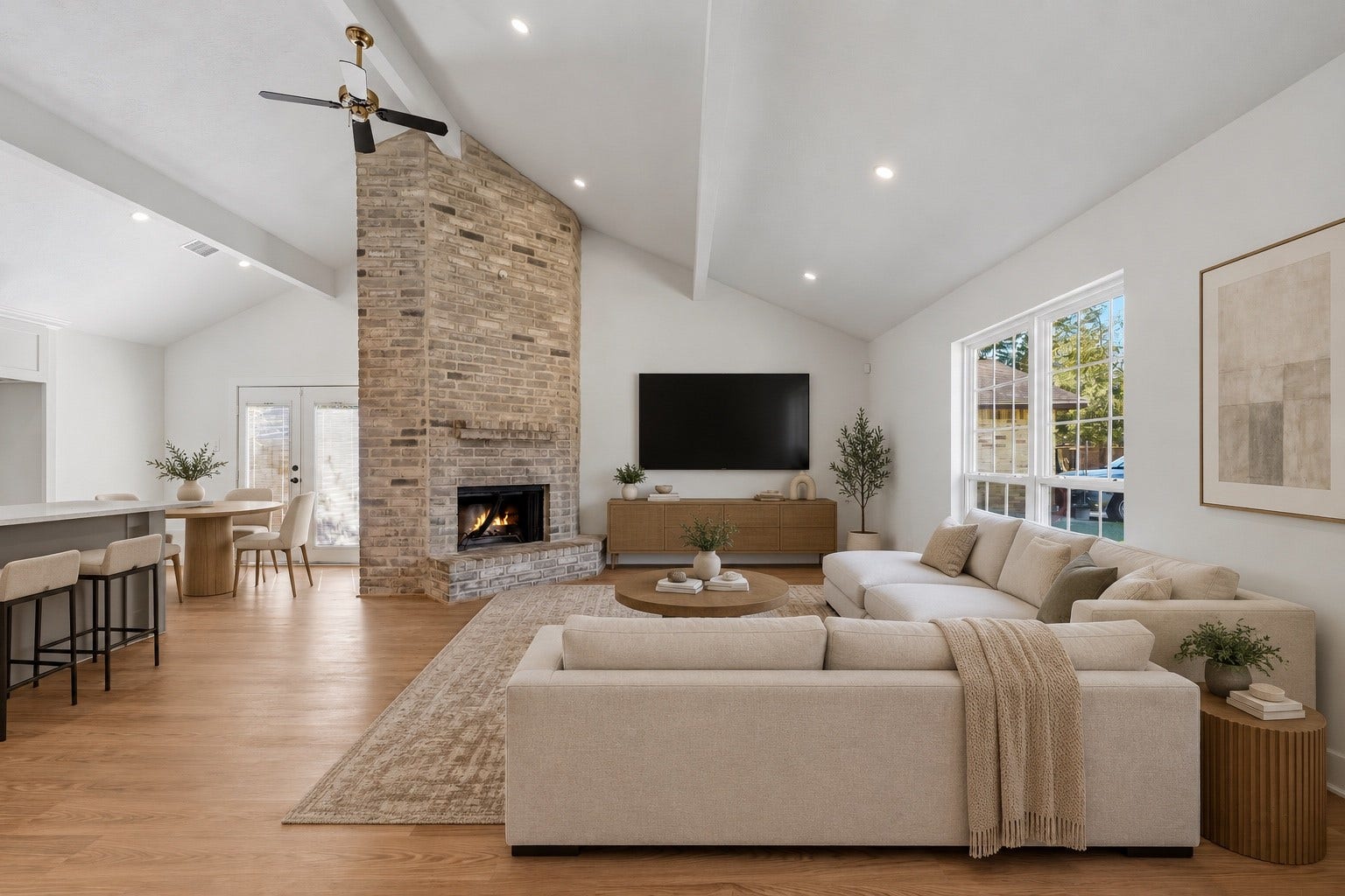 5906 Flower Gate Drive, Spring, TX 77373 Living area