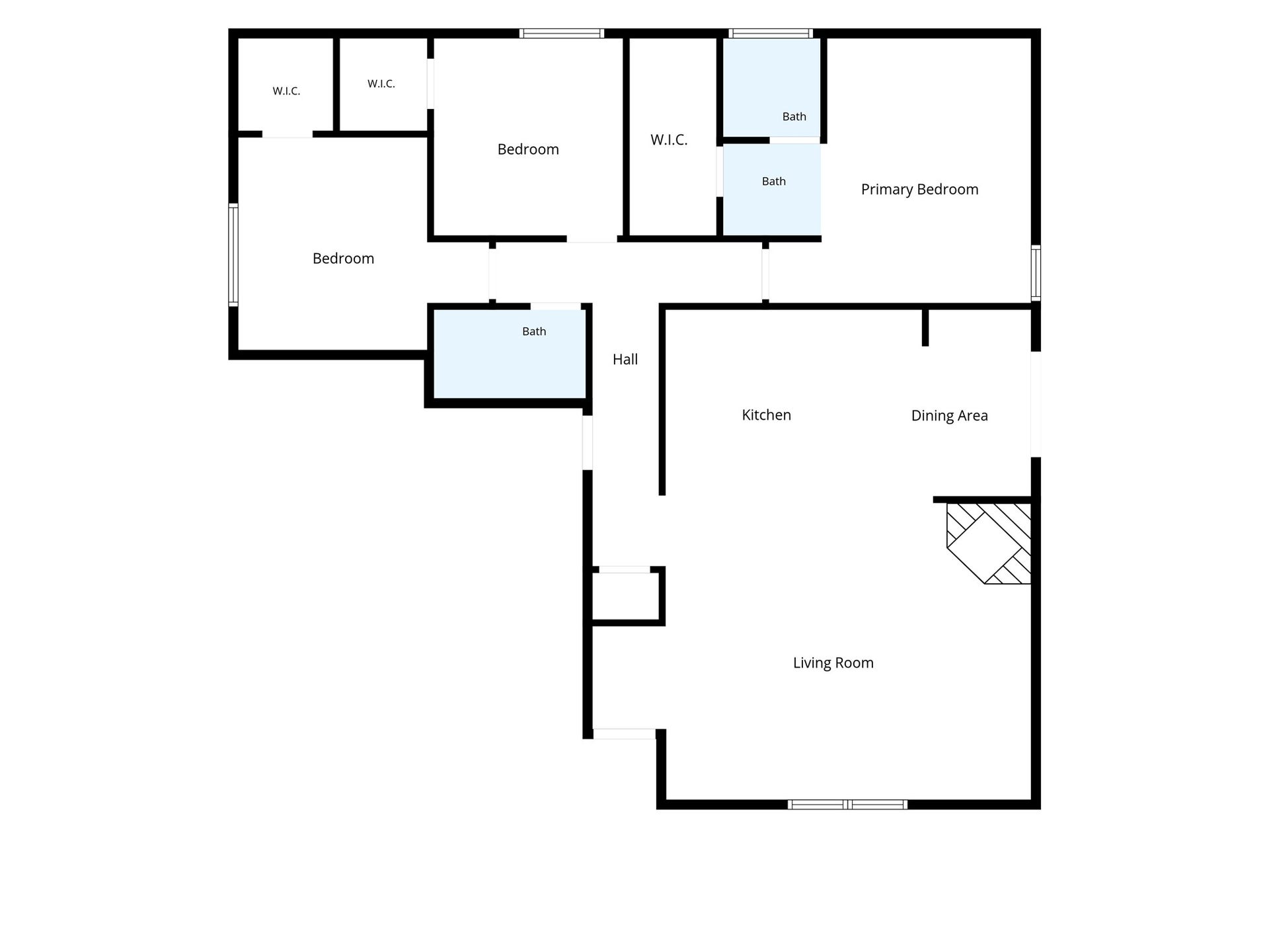 5906 Flower Gate Drive, Spring, TX 77373 Floor plan