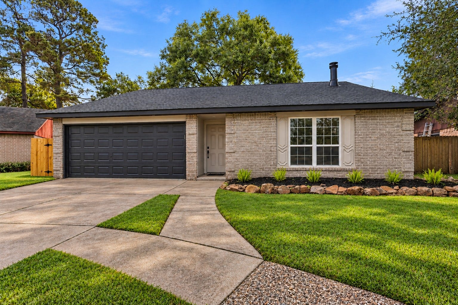5906 Flower Gate Drive, Spring, TX 77373 Front exterior