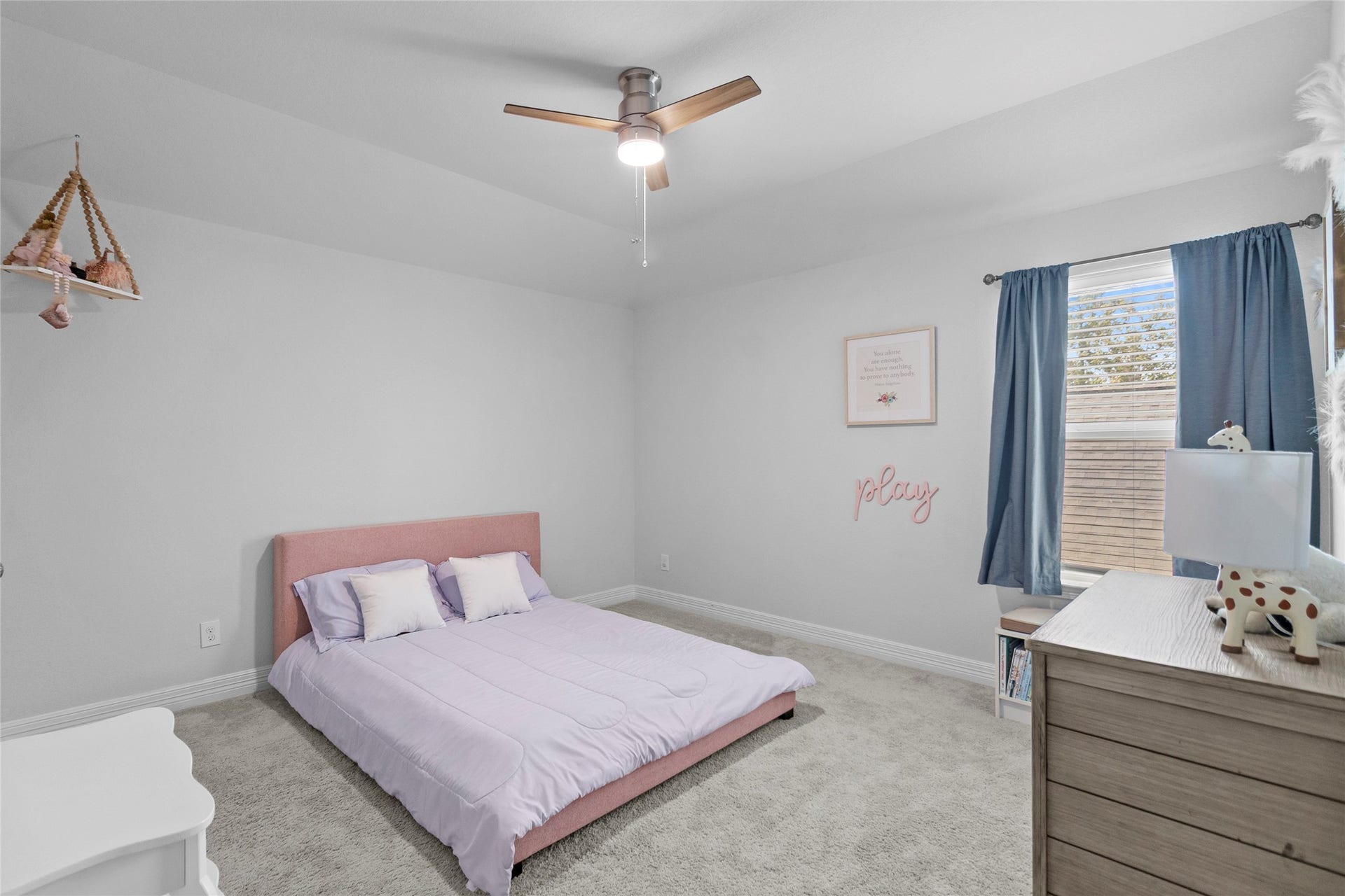 Your bedroom gives you a bright, comfortable retreat with plenty of room to settle in and make the space your own.
