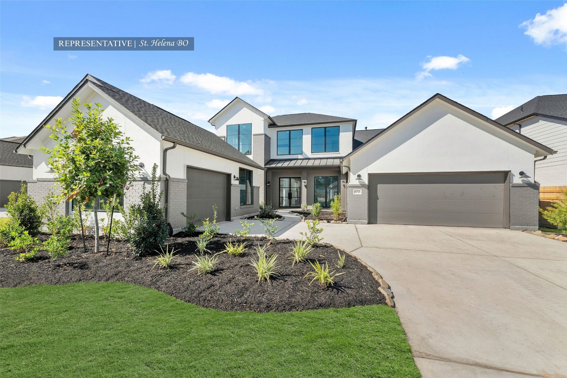 Westin Homes | St. Helena  Currently Under Construction. Representative image; features, selections, and colors may vary.