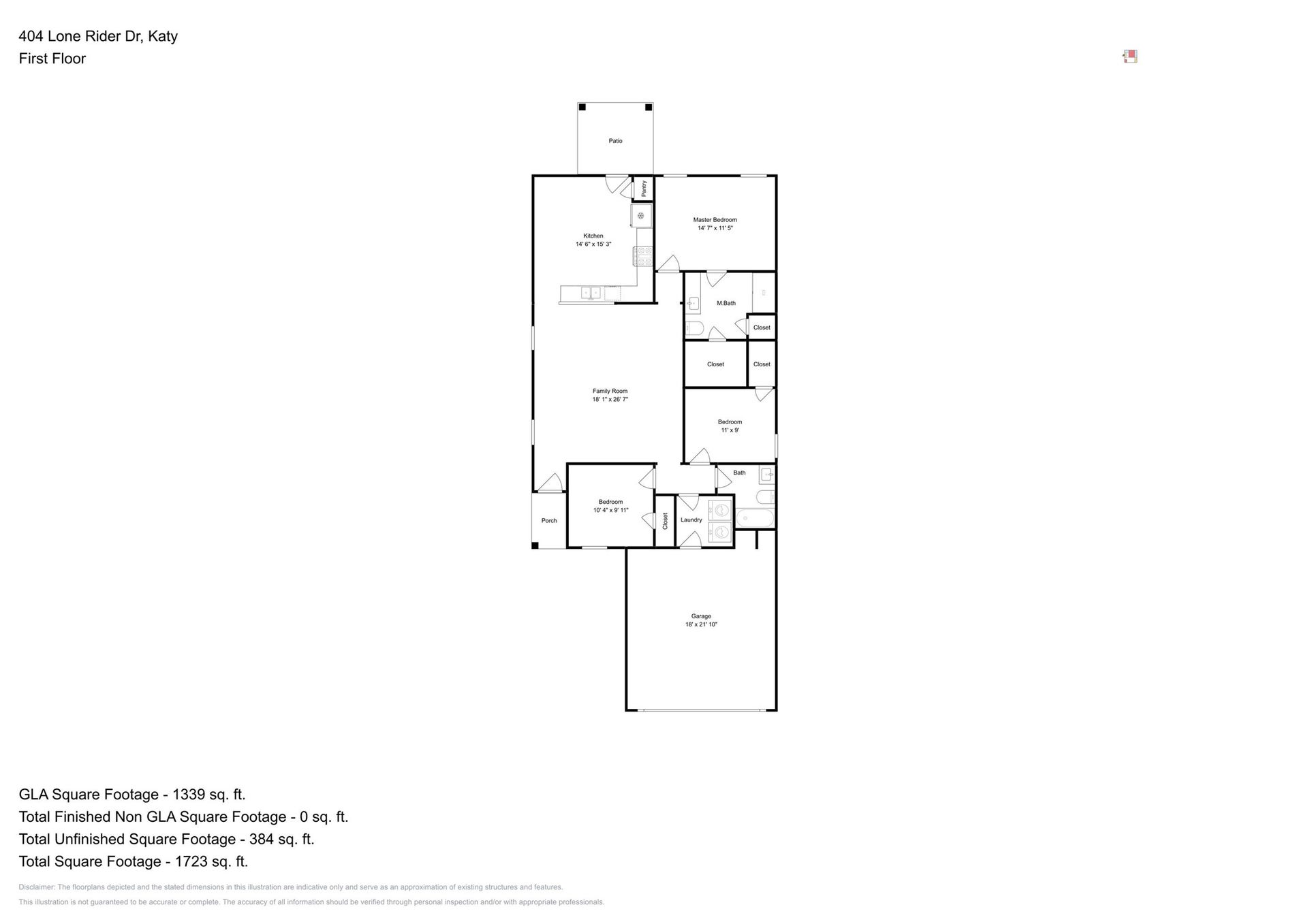 404 Lone Rider Drive, Katy, TX 77493