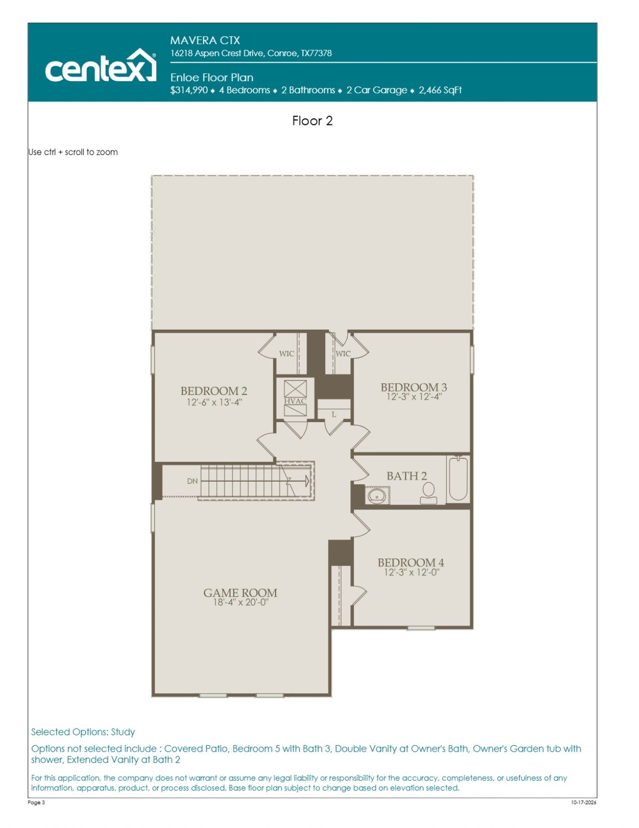 14877 Peach Blossom Drive, Conroe, TX 77302