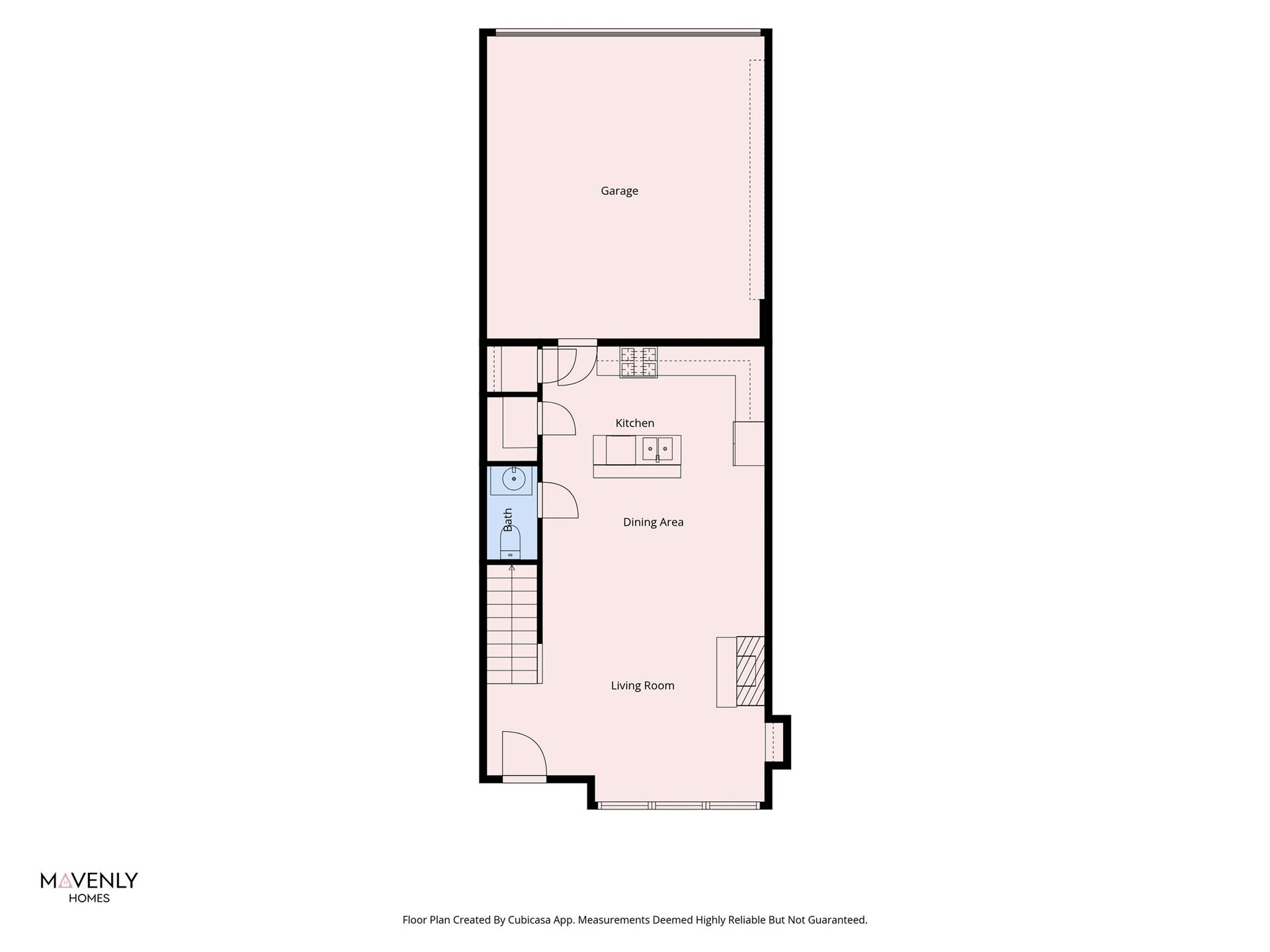 811 W Heights Hollow Lane, Houston, TX 77007 First floor layout