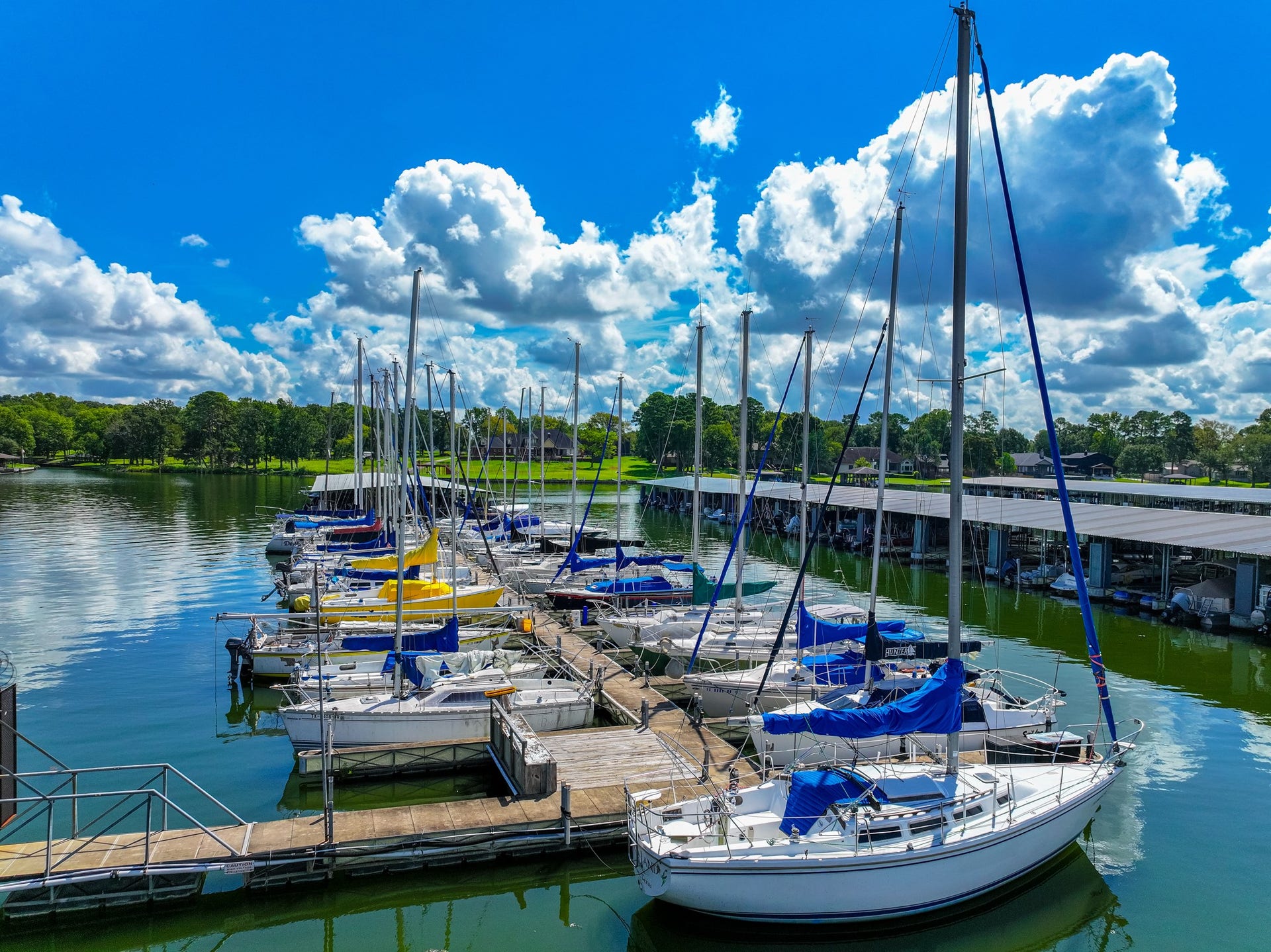 7083 Gentle Breeze Drive, Willis, TX 77318 Park your boat in the marina.